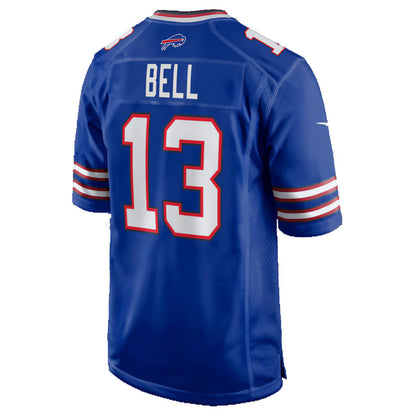 B.Bills #13 Skyler Bell Royal Team Game Stitched Football American Jersey - Main View