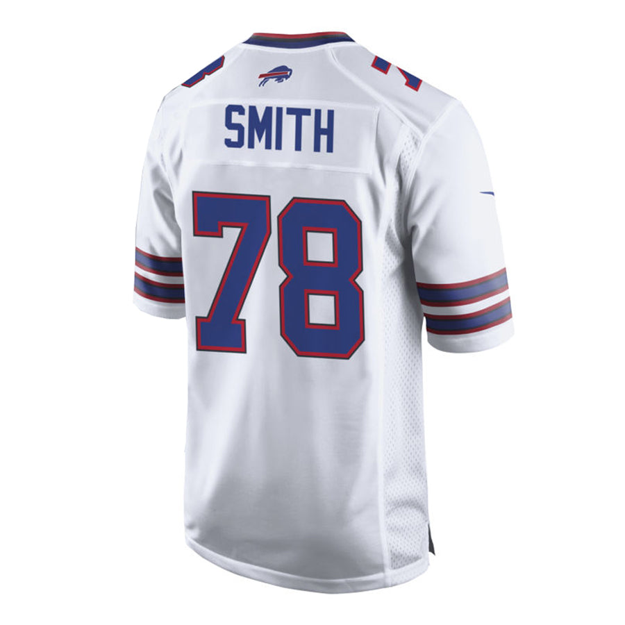 B.Bills #78 Bruce Smith White Game Player Jersey Football Stitched American Jerseys - Main View