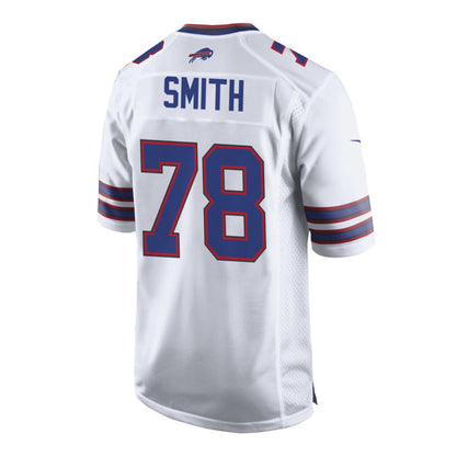 B.Bills #78 Bruce Smith White Game Player Jersey Football Stitched American Jerseys - Main View
