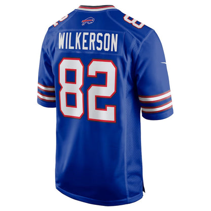 B.Bills #82 Kristian Wilkerson Royal Team Game American Football Jerseys - Main View