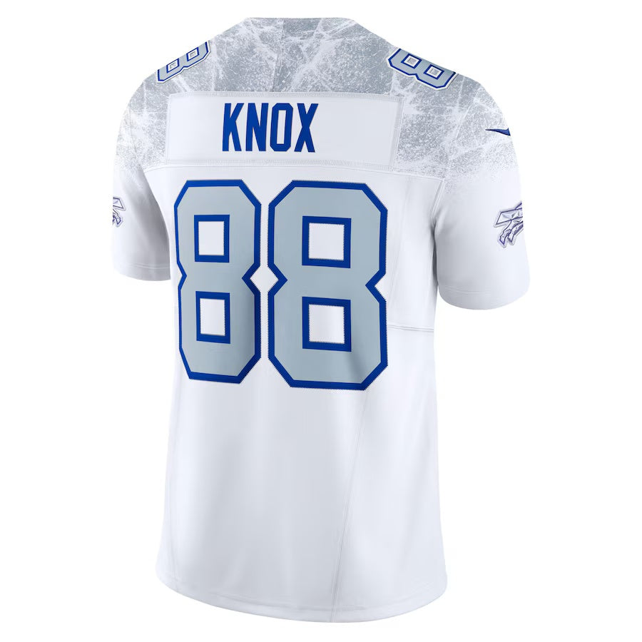 B.Bills #88 Dawson Knox 2025 Rivalries Collection Limited Jersey - White Football Stitched American Jerseys - Main View
