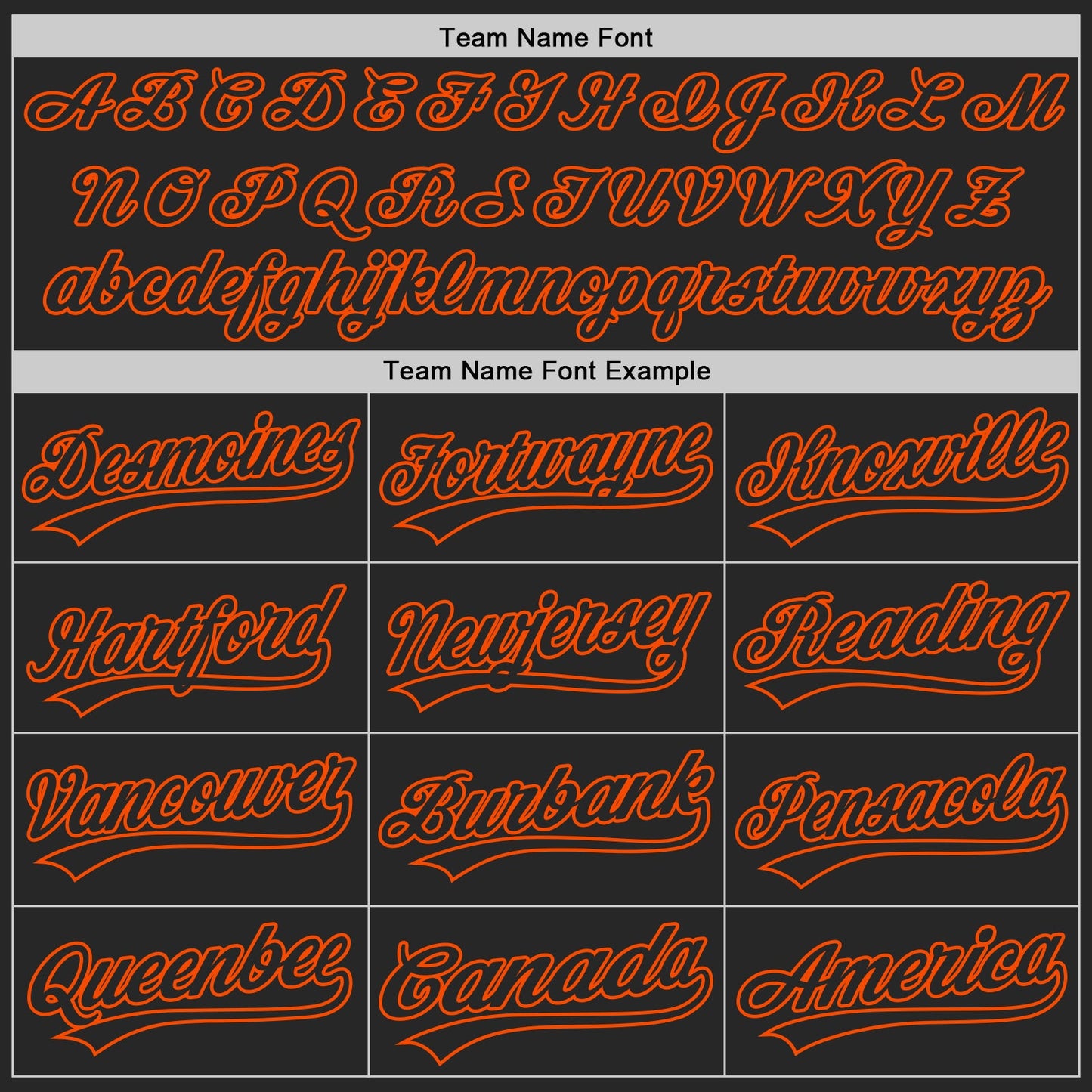 Custom Black-Orange Authentic Baseball Jersey view 4