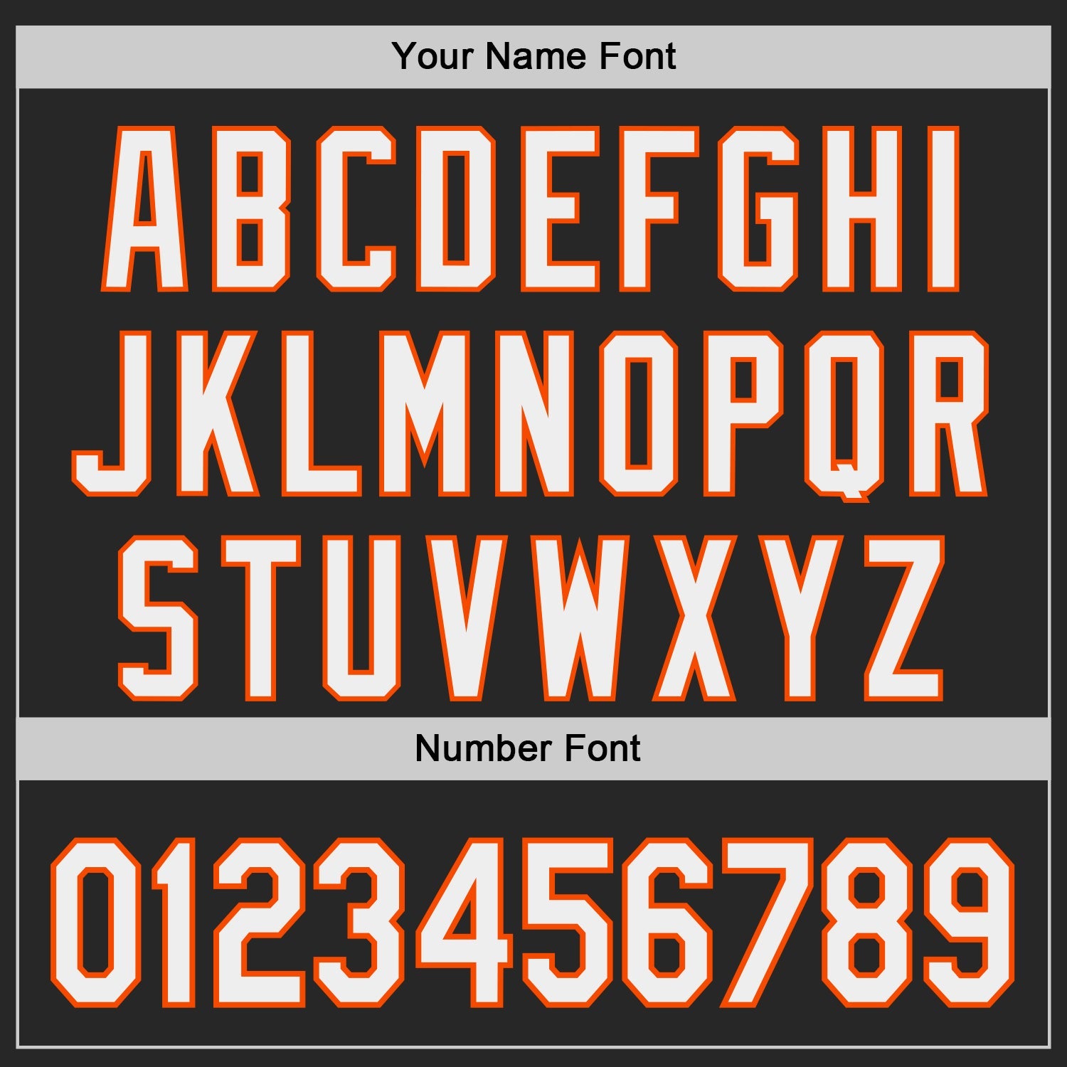 Custom Black White-Orange Authentic Baseball Jersey view 5