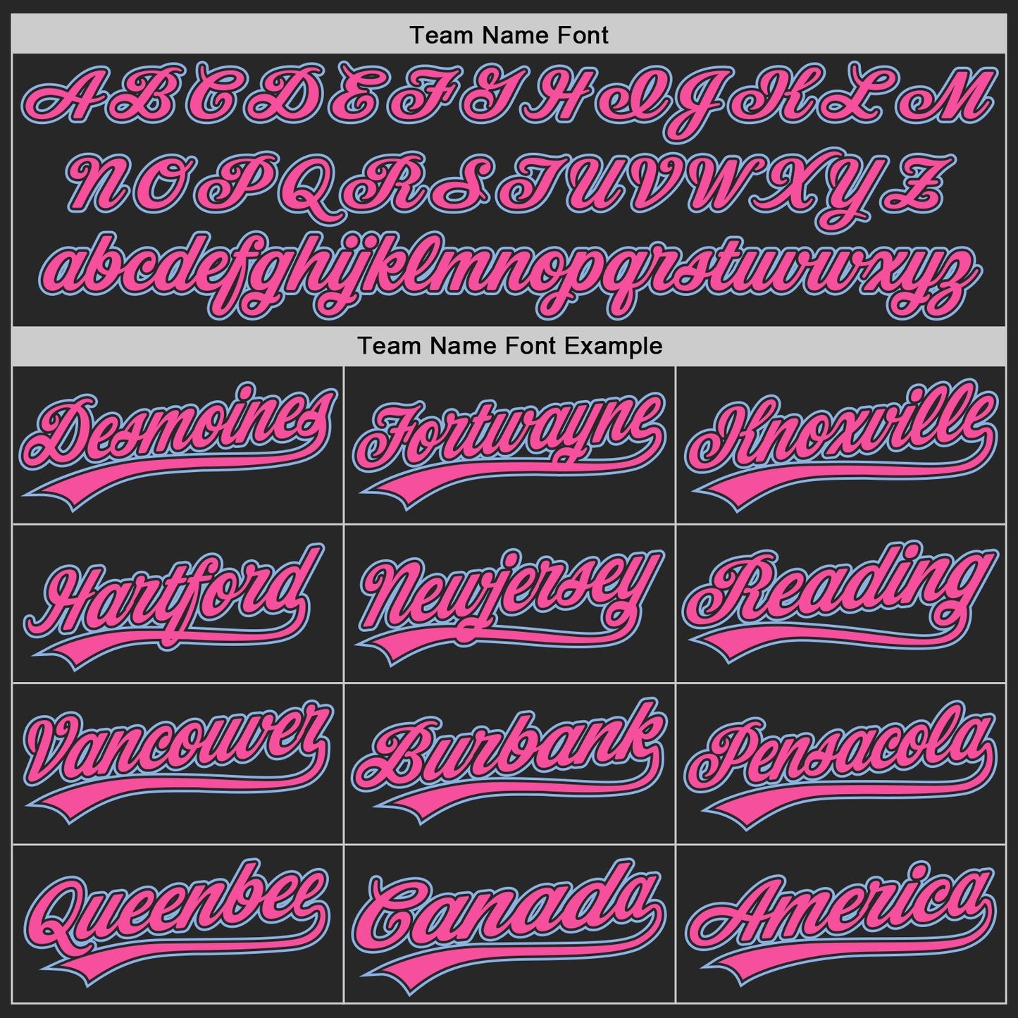 Custom Black Light Blue-Pink Authentic Baseball Jersey view 4