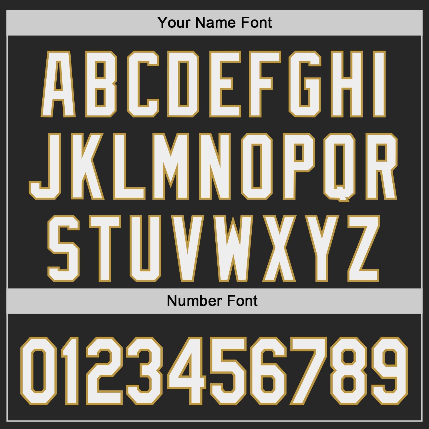 Custom Black White-Old Gold Authentic Baseball Jersey view 5