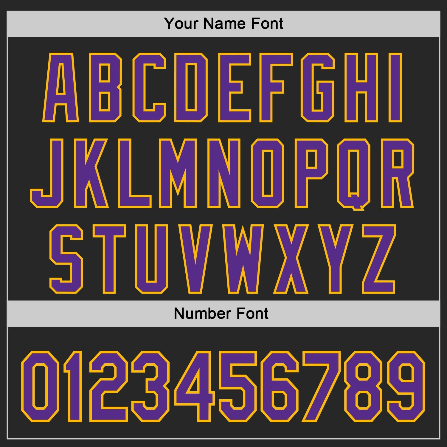 Custom Black Purple-Gold Authentic Baseball Jersey view 5