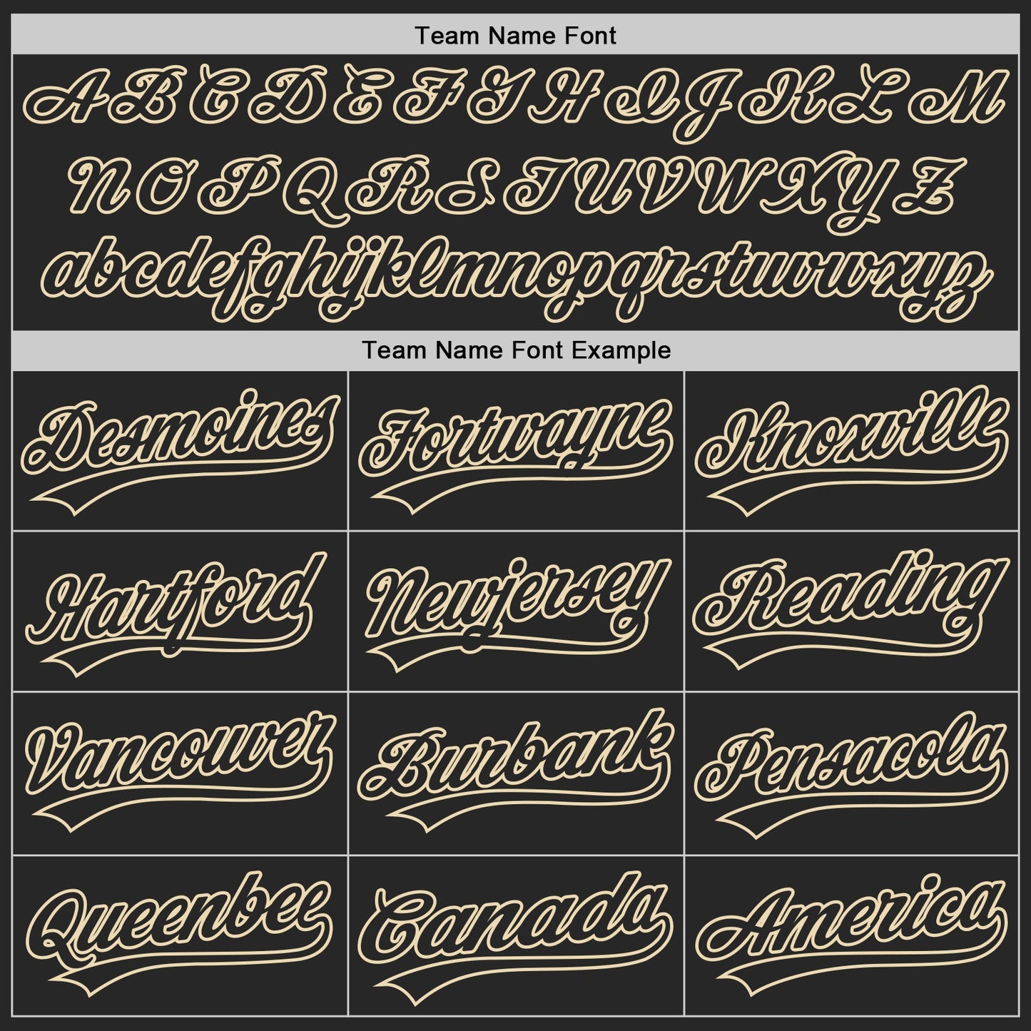 Custom Black-Cream Authentic Baseball Jersey view 4