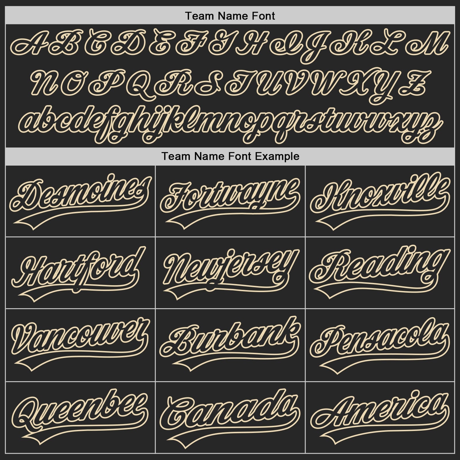 Custom Black-Cream Authentic Baseball Jersey view 4