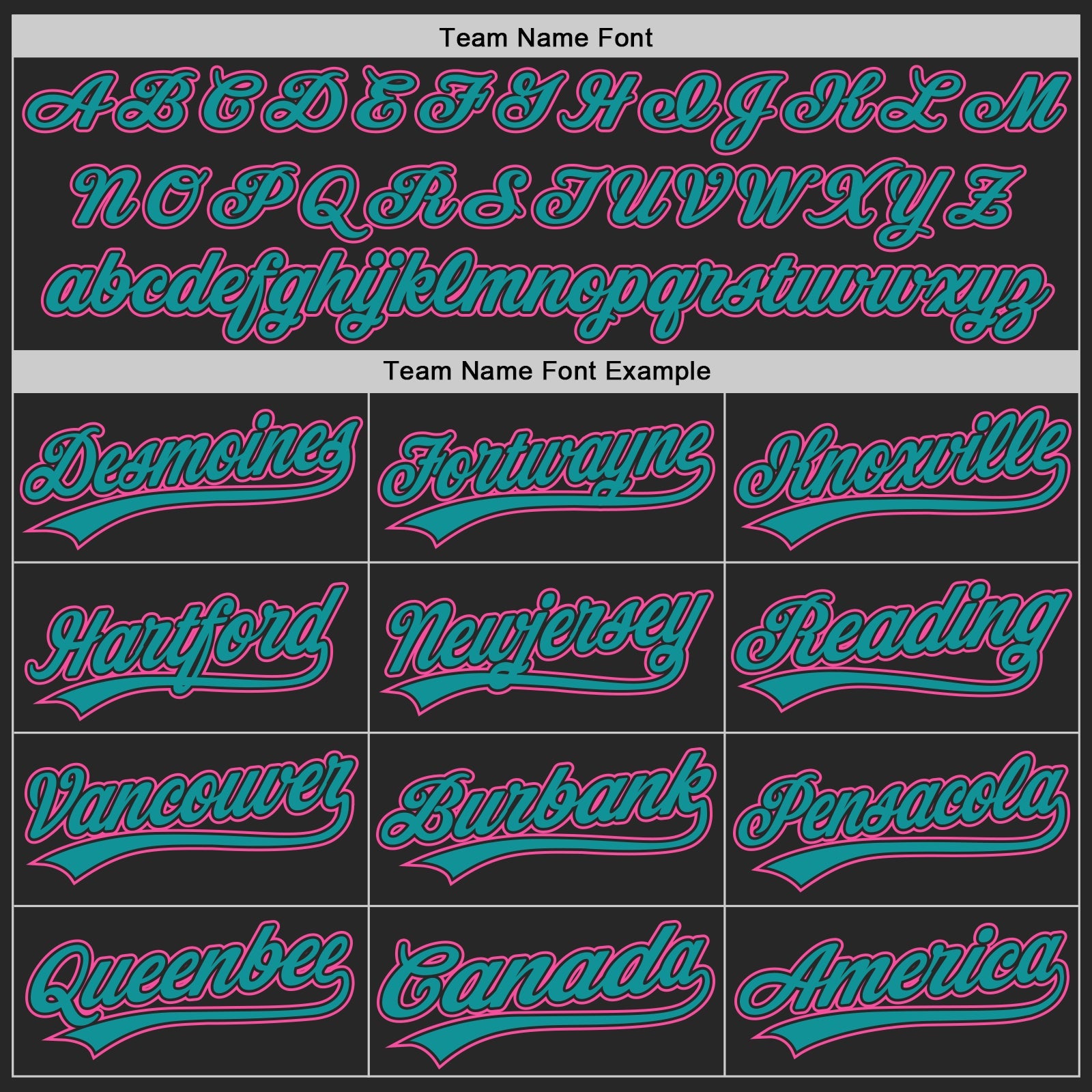 Custom Black Pink-Teal Authentic Baseball Jersey view 4