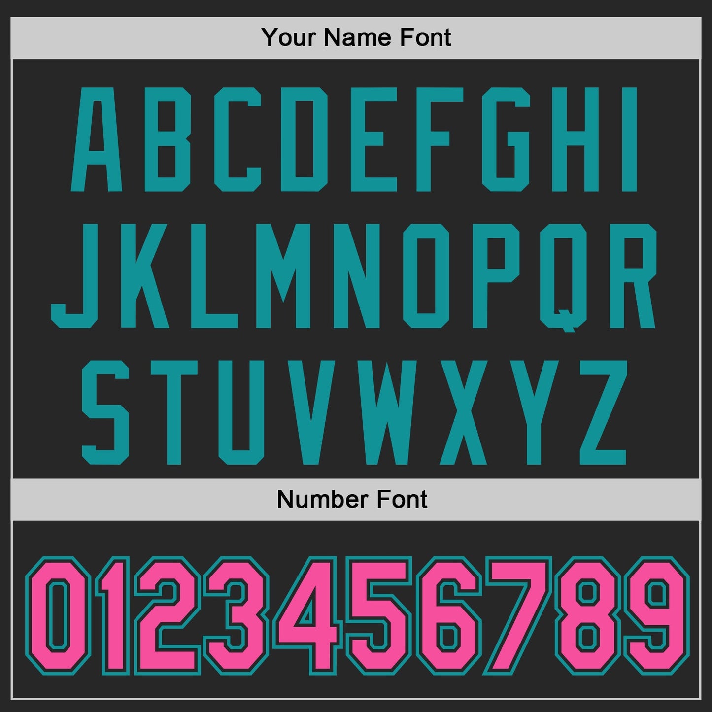 Custom Black Pink-Teal Authentic Baseball Jersey view 5