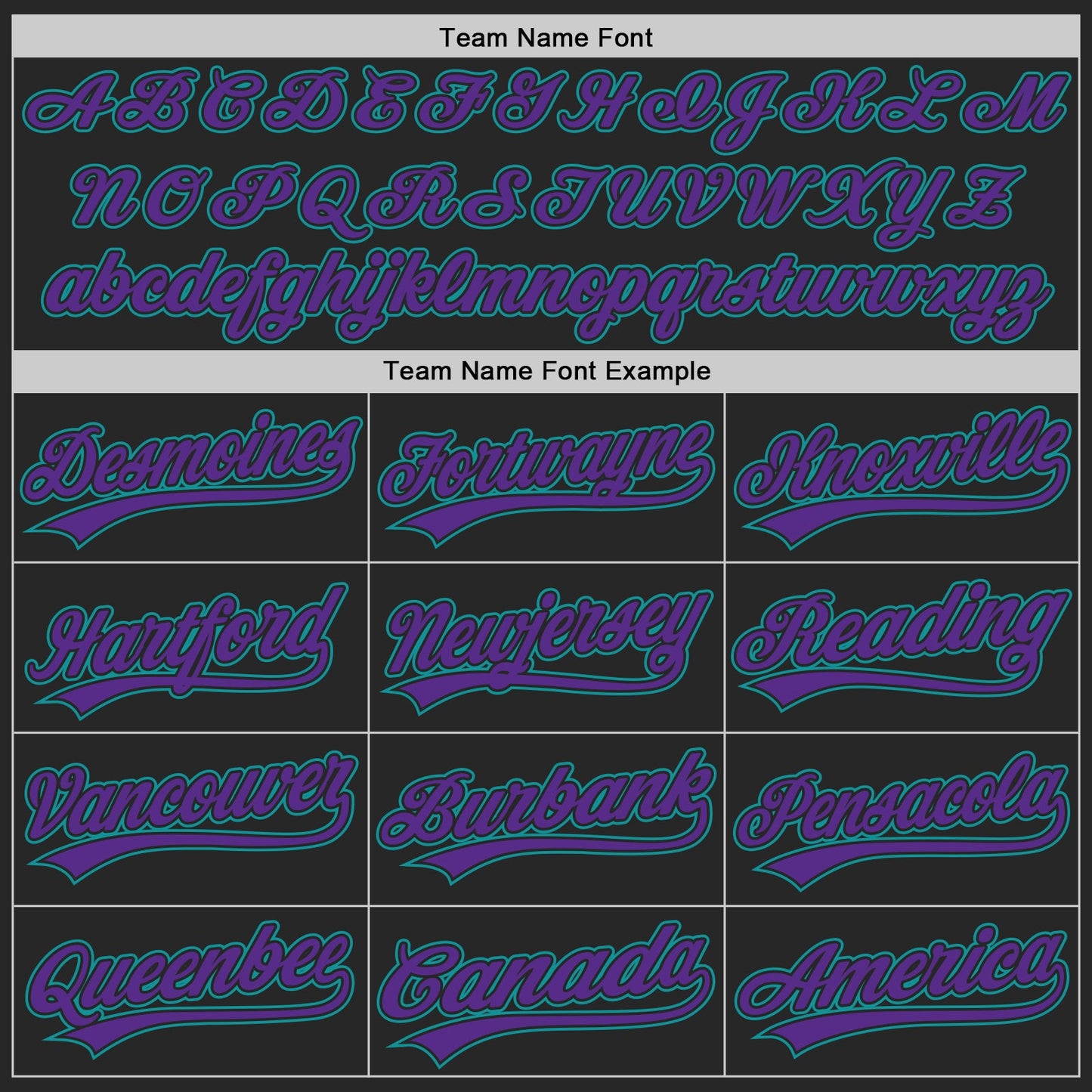 Custom Black Purple-Teal Authentic Baseball Jersey view 4
