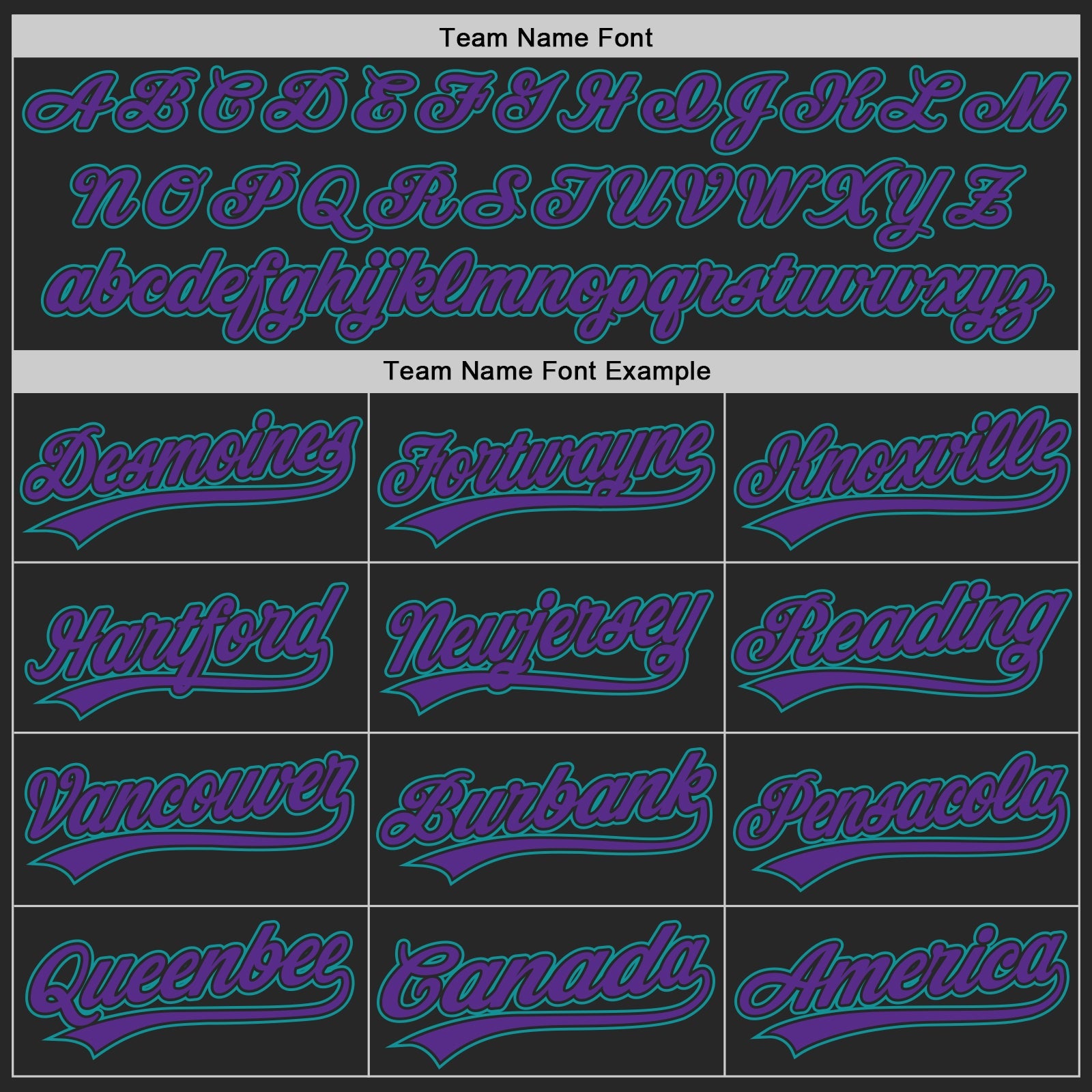 Custom Black Purple-Teal Authentic Baseball Jersey view 4