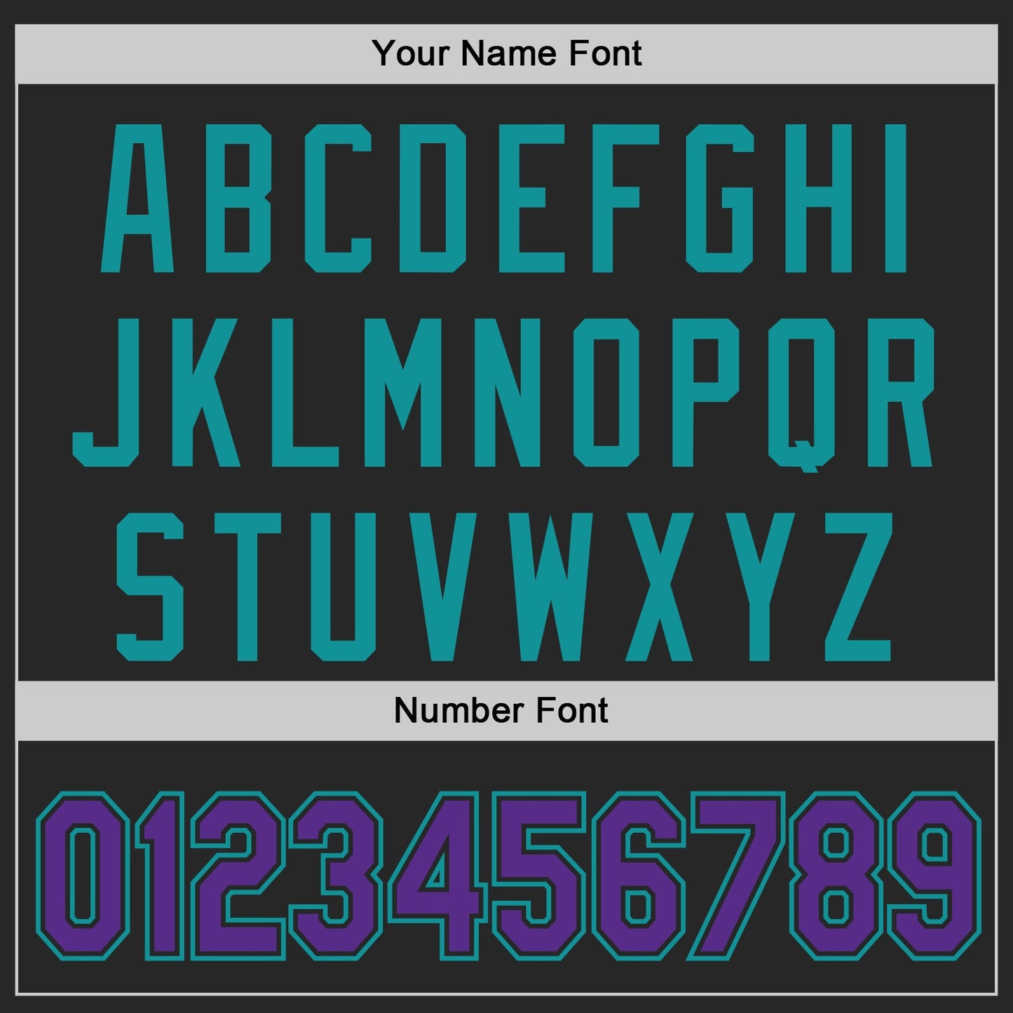 Custom Black Purple-Teal Authentic Baseball Jersey view 5