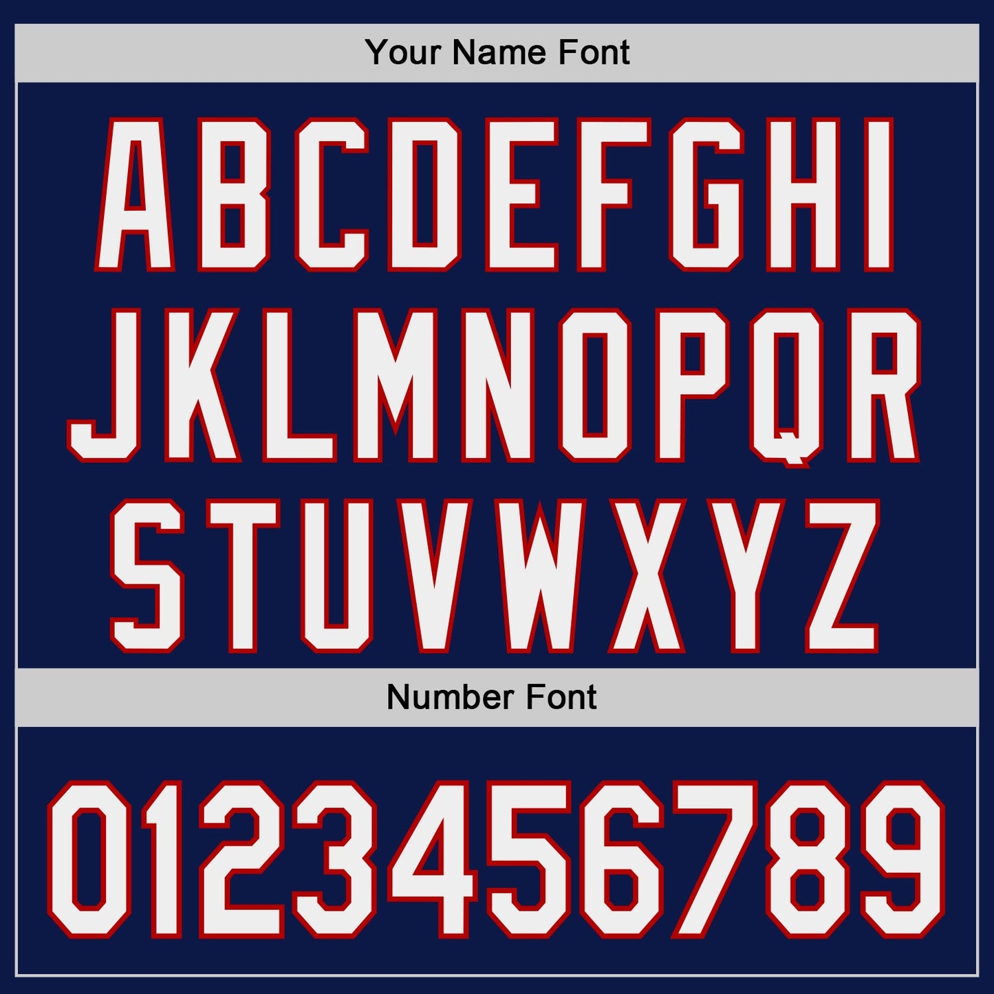 Custom Navy White-Red Authentic Baseball Jersey view 5