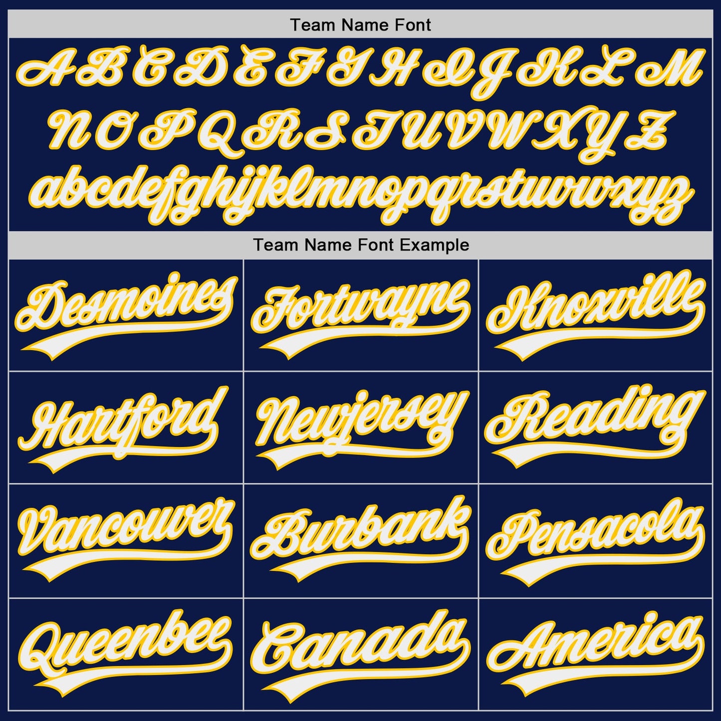 Custom Navy White-Yellow Authentic Baseball Jersey view 4