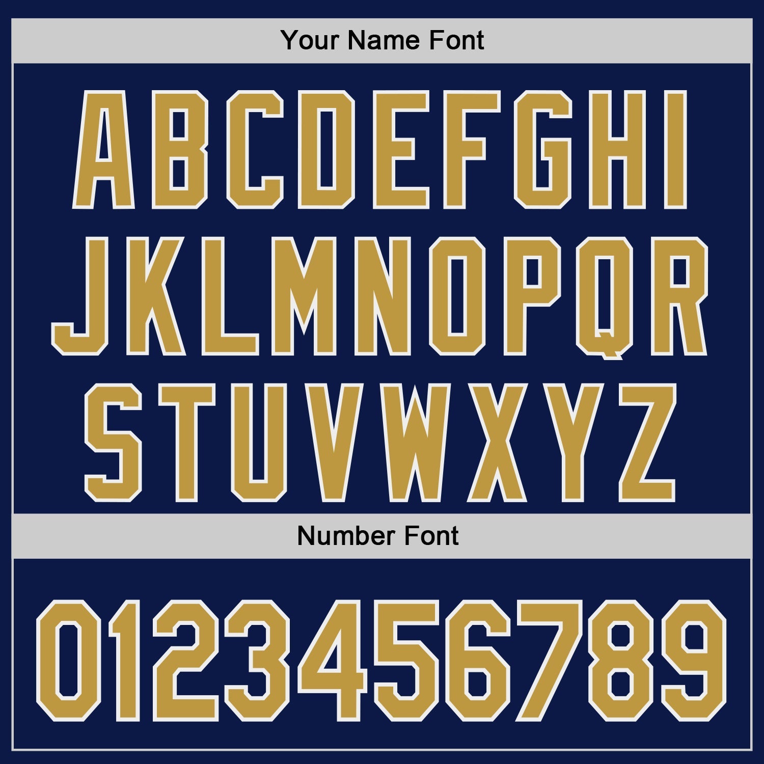 Custom Navy Old Gold-White Authentic Baseball Jersey view 5