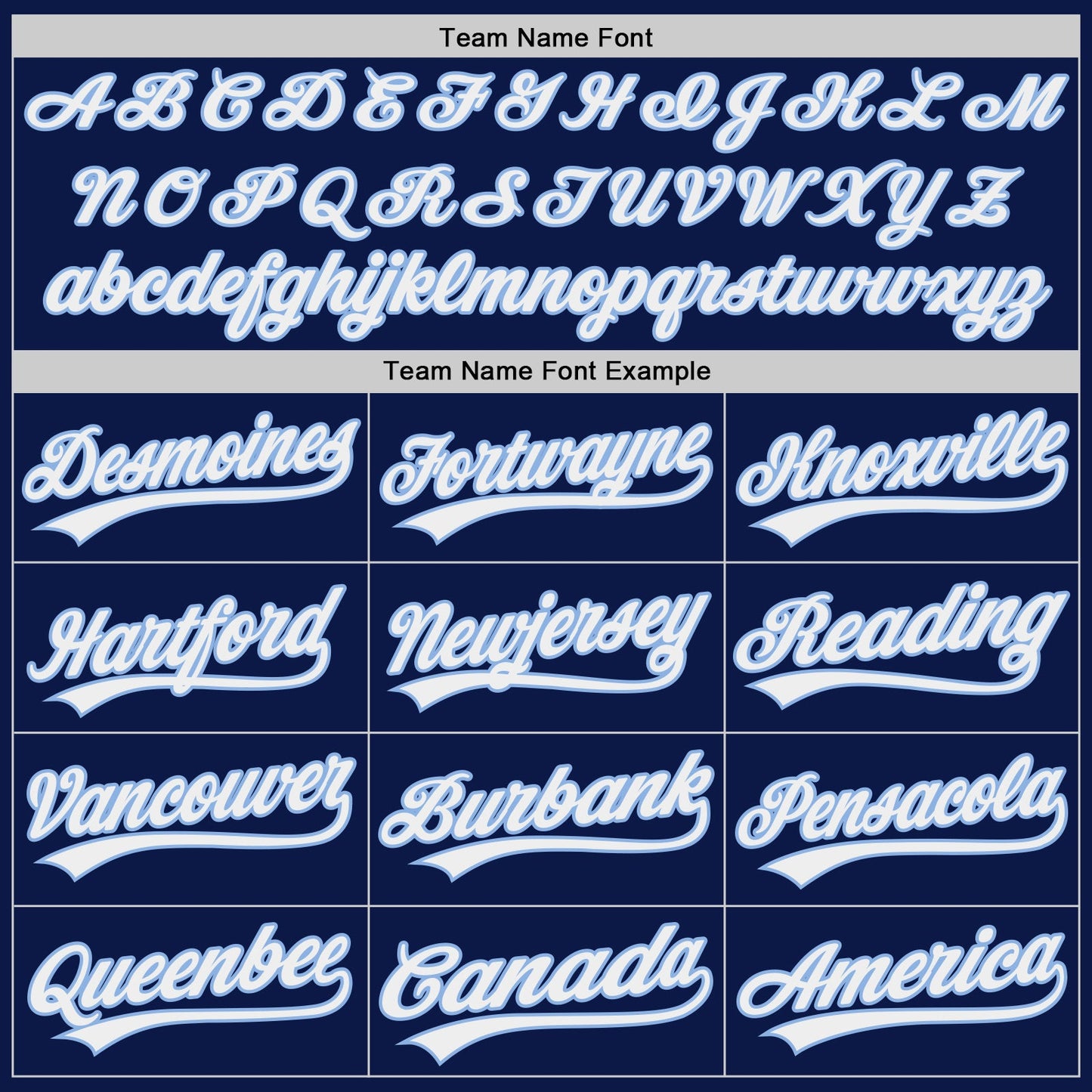 Custom Navy White-Light Blue Authentic Baseball Jersey view 4