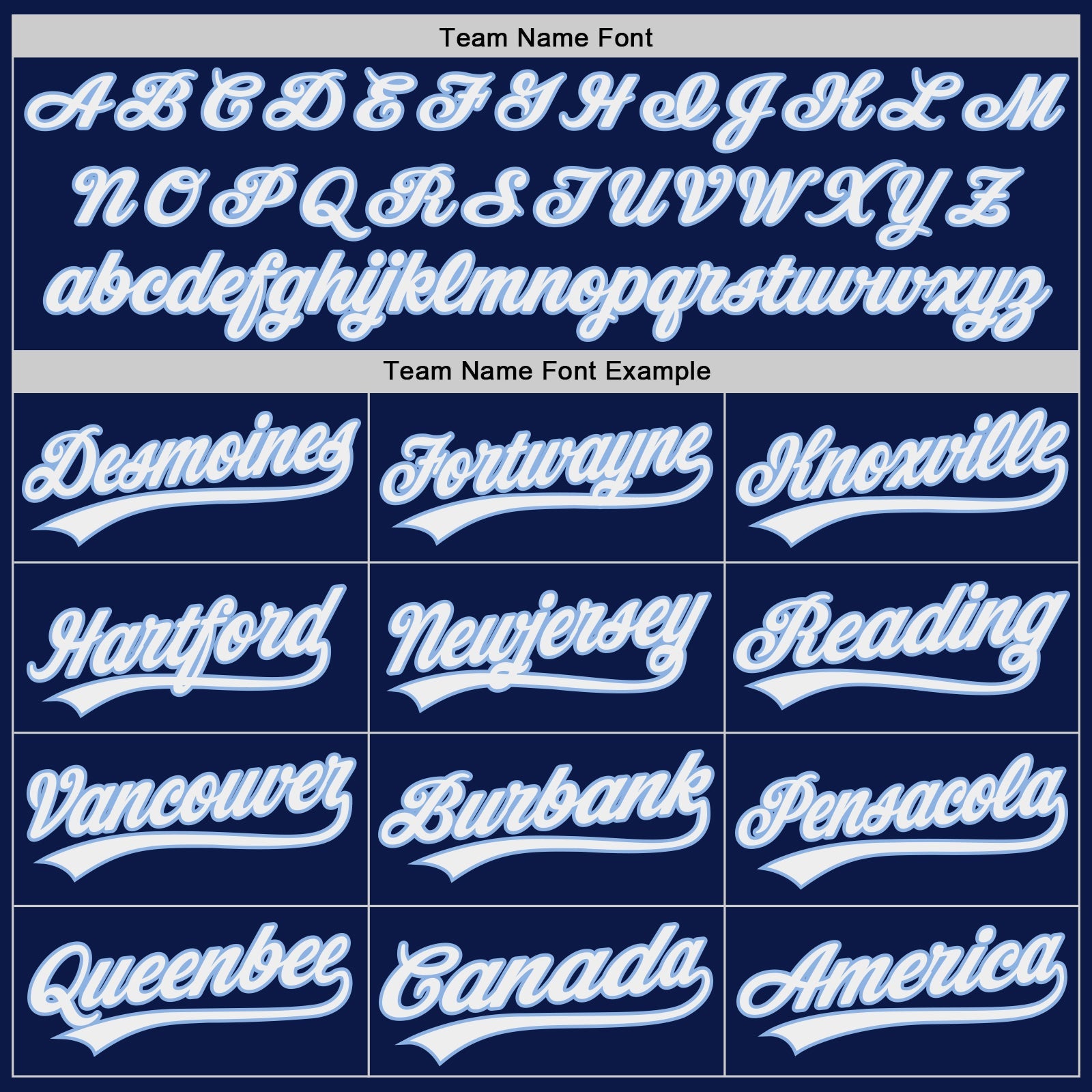 Custom Navy White-Light Blue Authentic Baseball Jersey view 4
