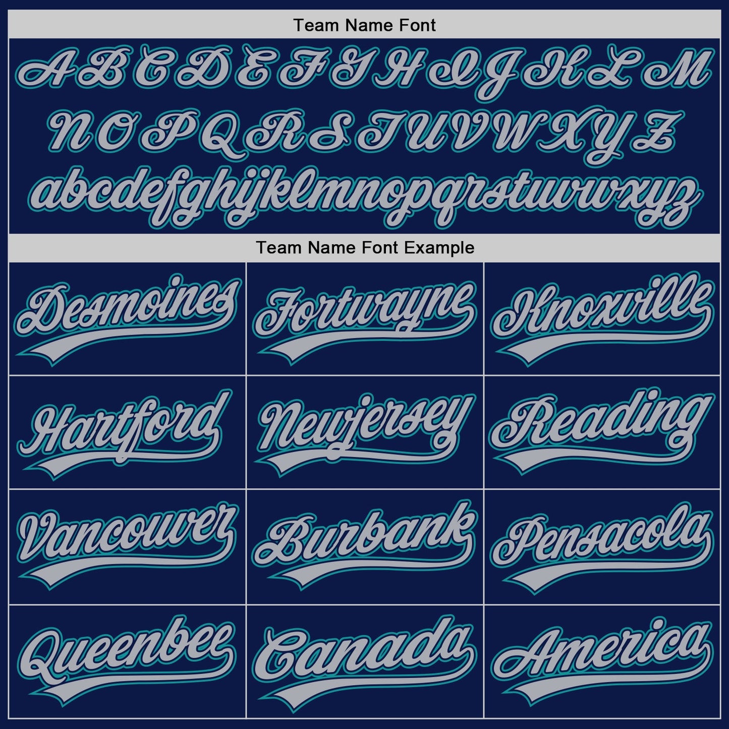 Custom Navy Gray-Teal Authentic Baseball Jersey view 4
