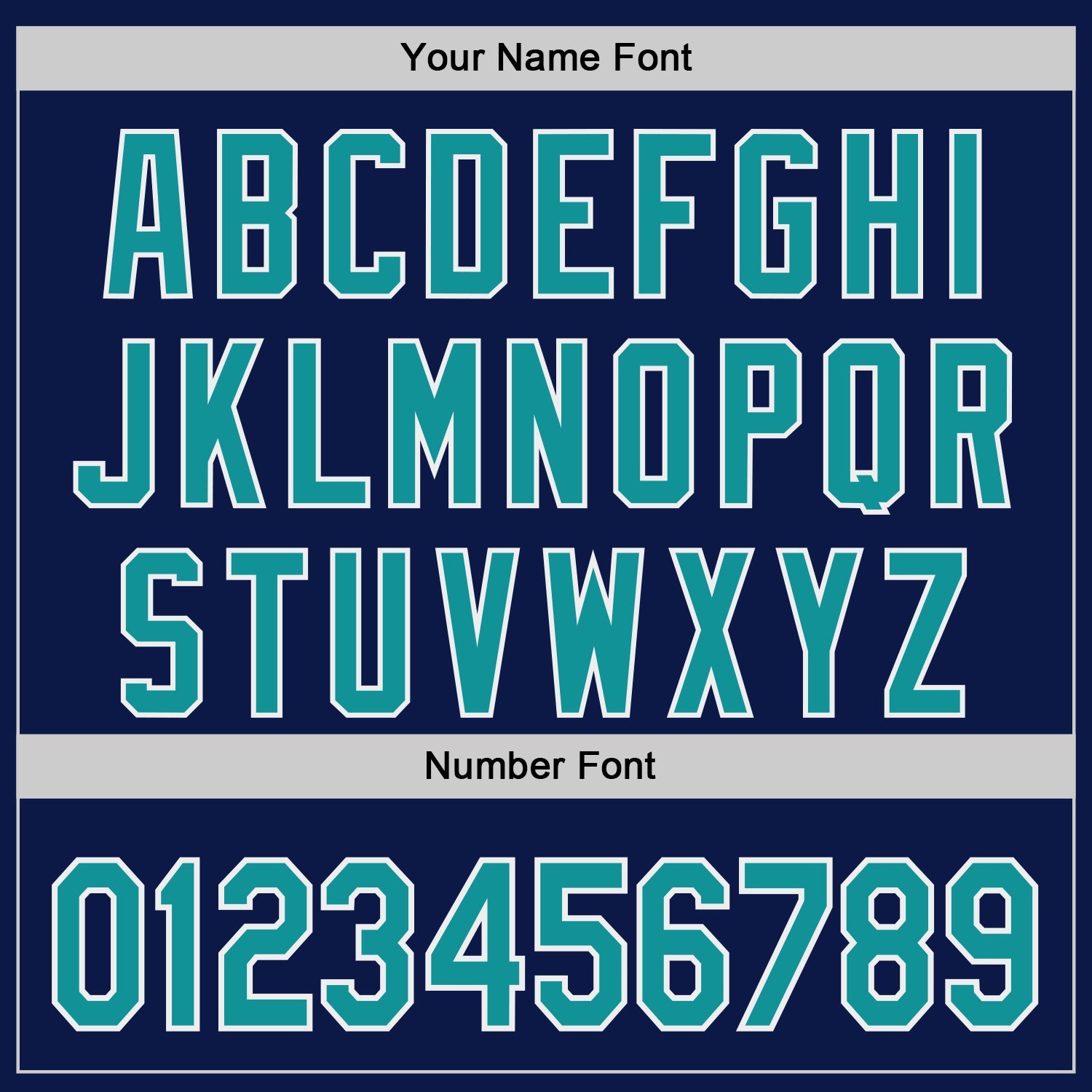 Custom Navy Teal-White Authentic Baseball Jersey view 5