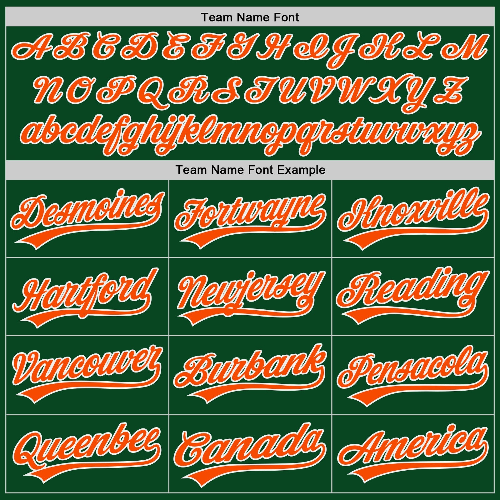 Custom Green Orange-White Authentic Baseball Jersey view 4