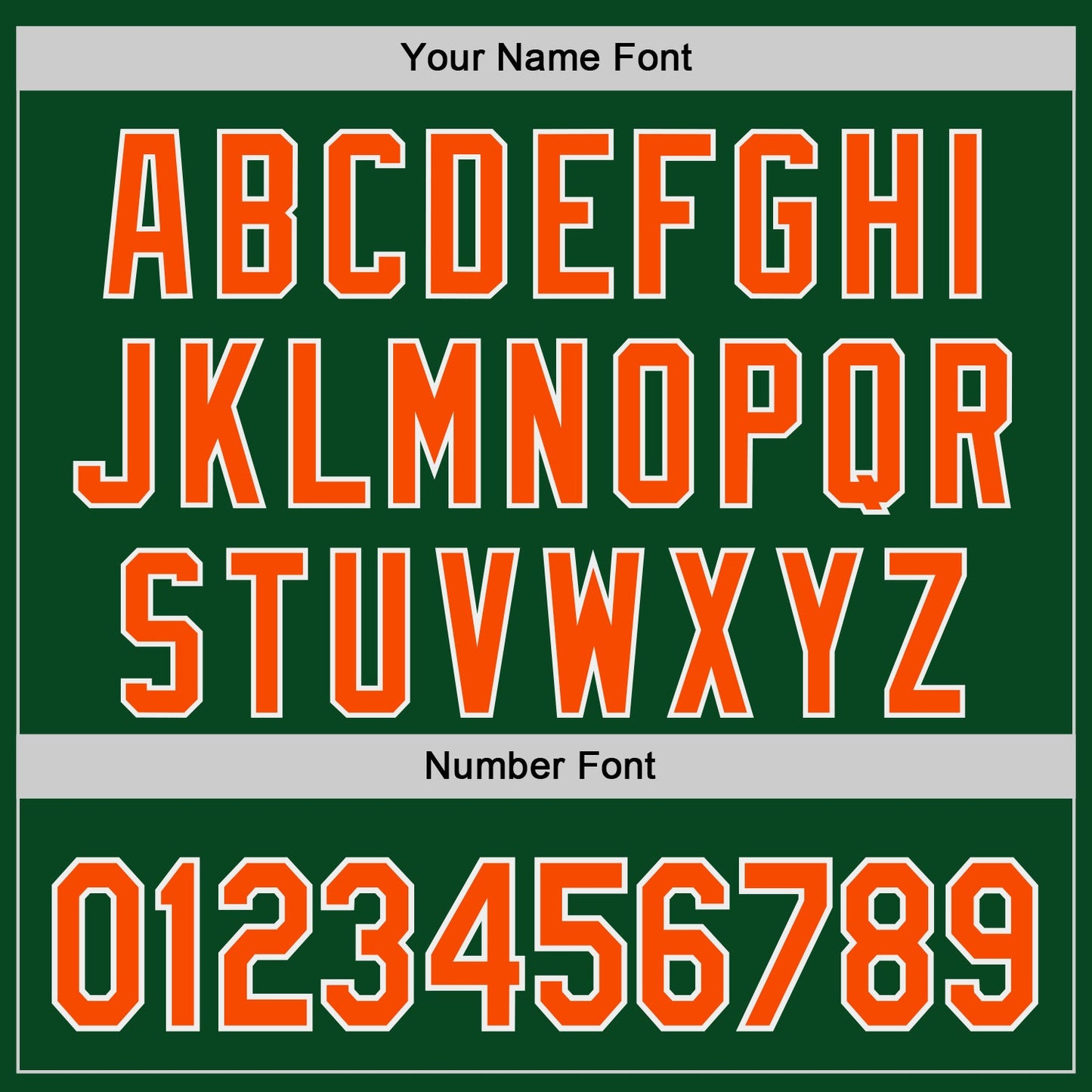 Custom Green Orange-White Authentic Baseball Jersey view 5