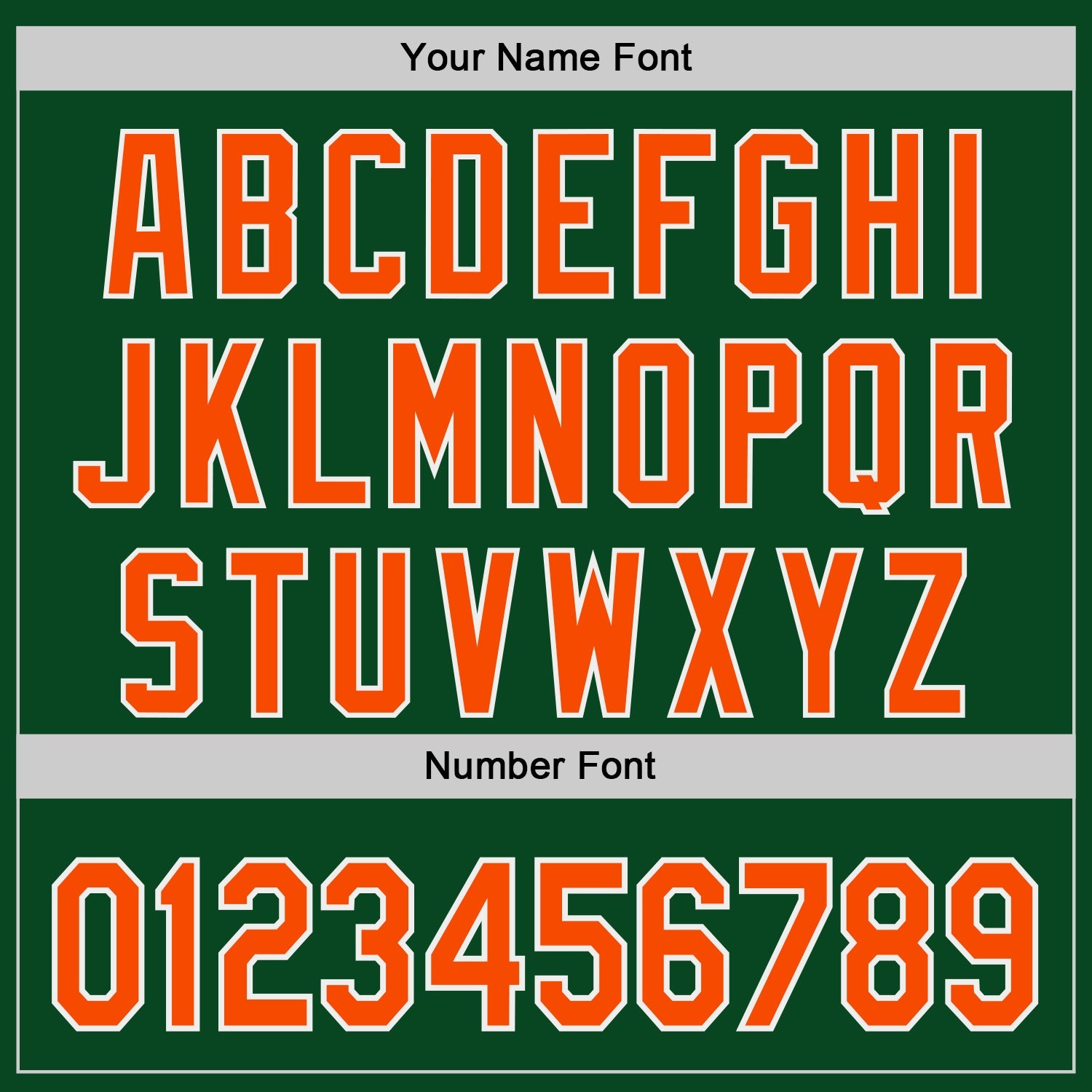 Custom Green Orange-White Authentic Baseball Jersey view 5