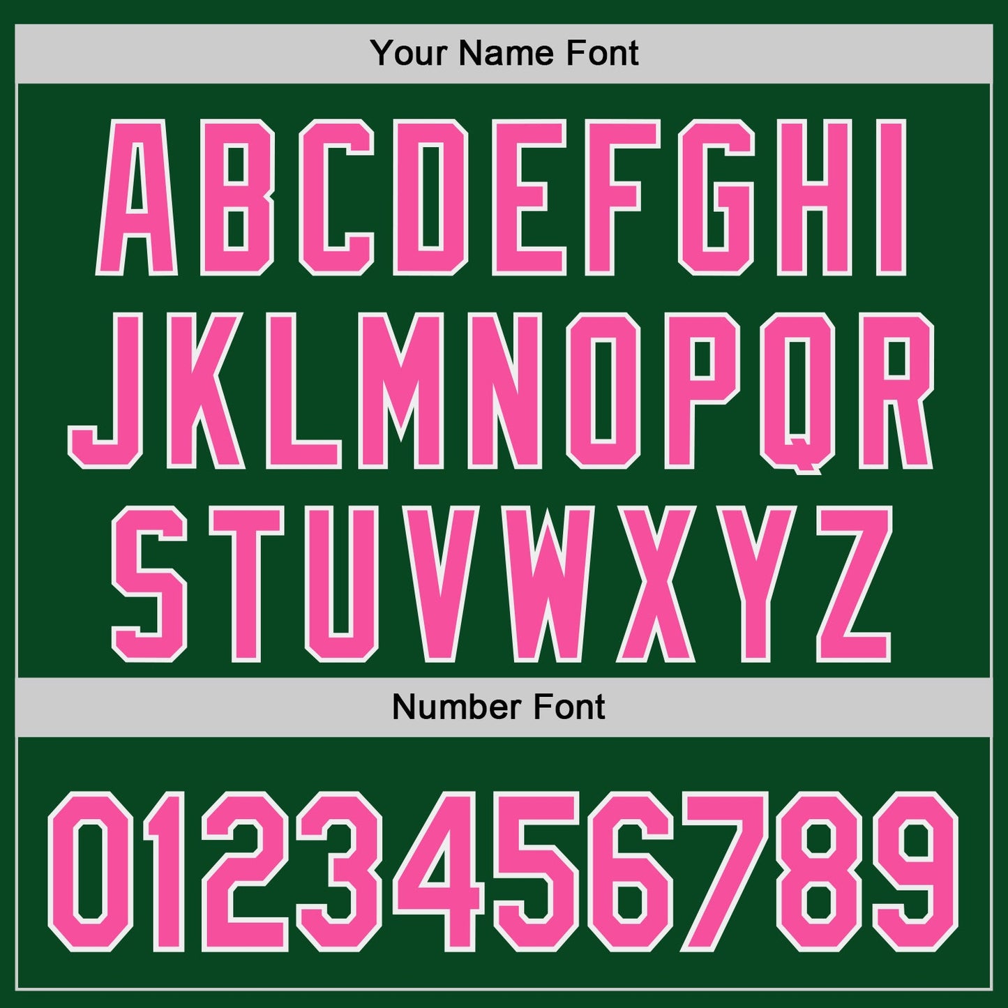 Custom Green Pink-White Authentic Baseball Jersey view 5