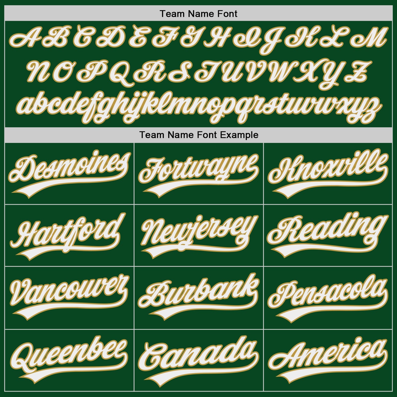 Custom Green White-Old Gold Authentic Baseball Jersey view 4