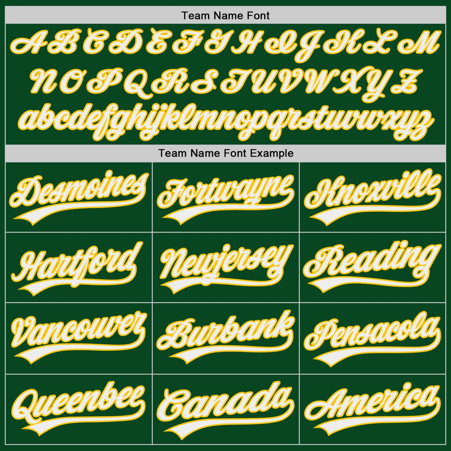 Custom Green White-Yellow Authentic Baseball Jersey view 4