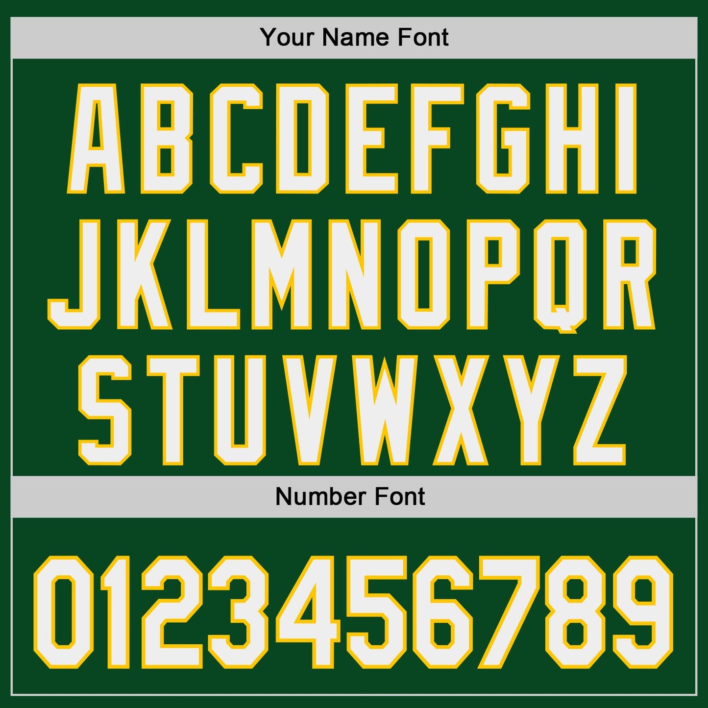 Custom Green White-Yellow Authentic Baseball Jersey view 5