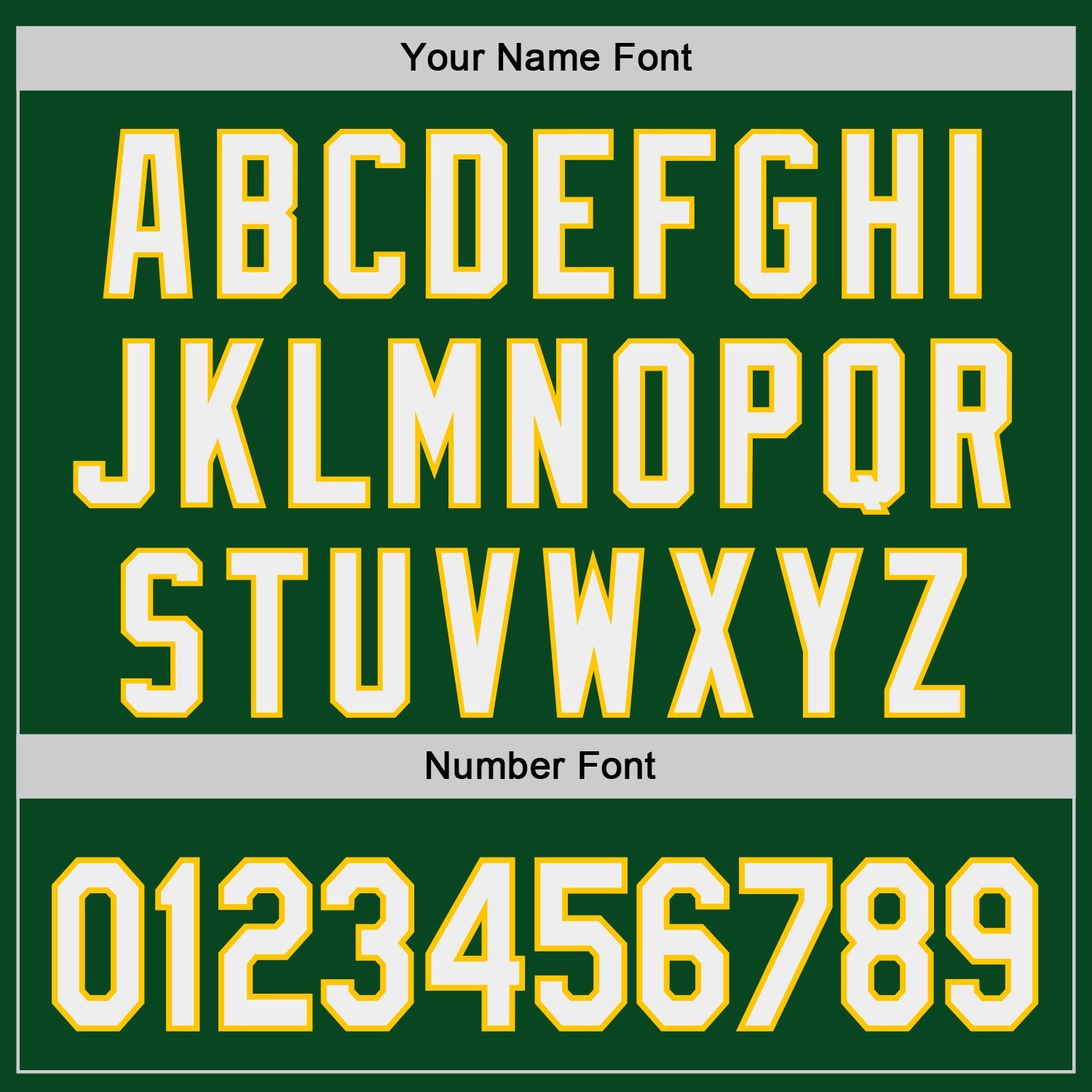 Custom Green White-Yellow Authentic Baseball Jersey view 5