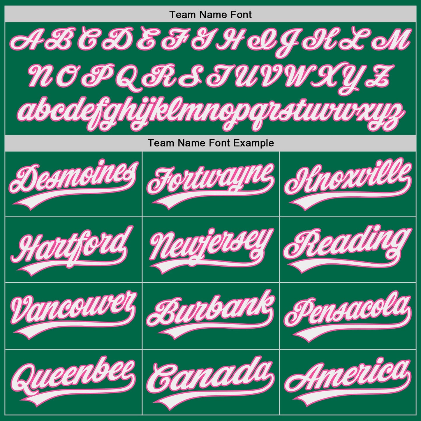 Custom Kelly Green White-Pink Authentic Baseball Jersey view 4