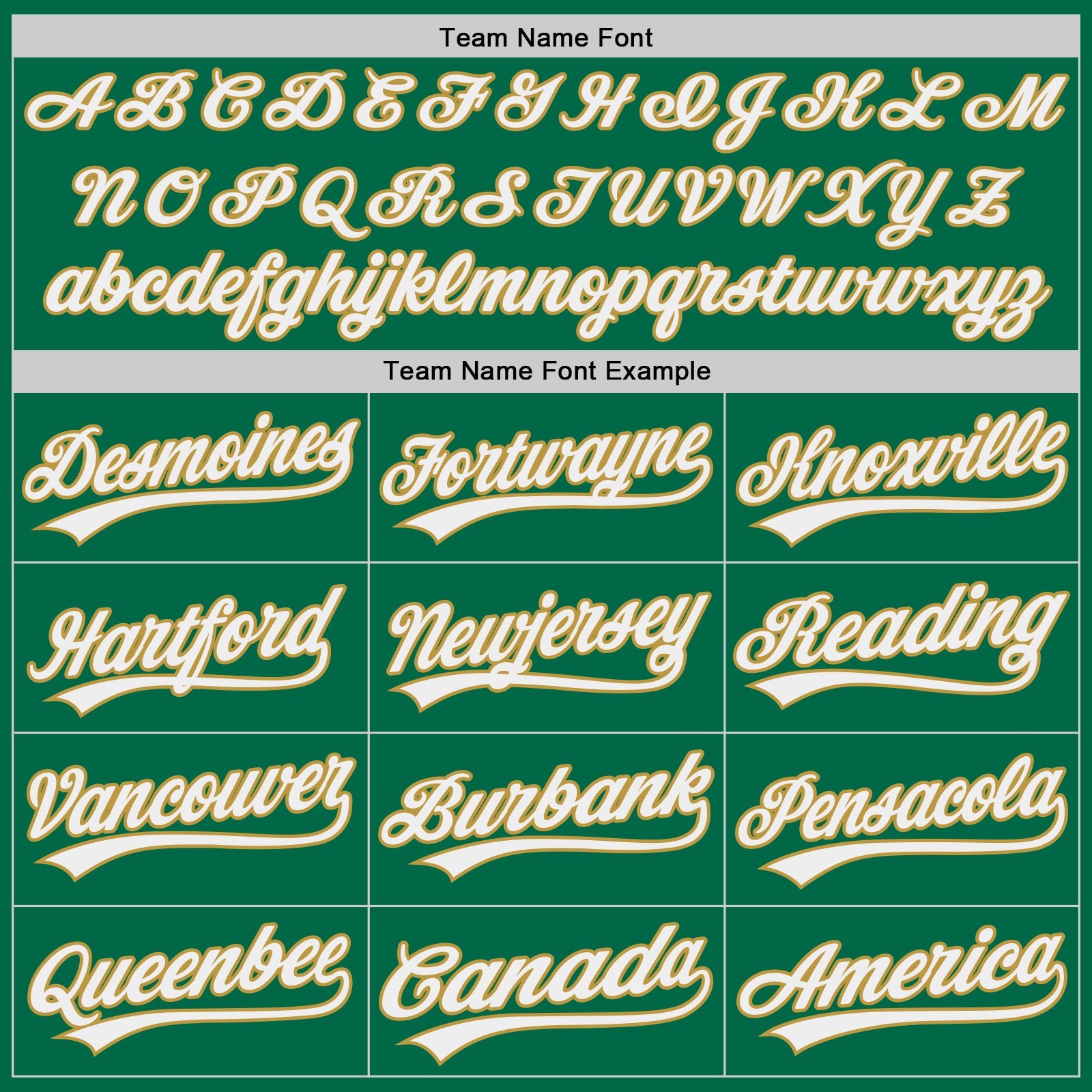 Custom Kelly Green White-Old Gold Authentic Baseball Jersey view 4