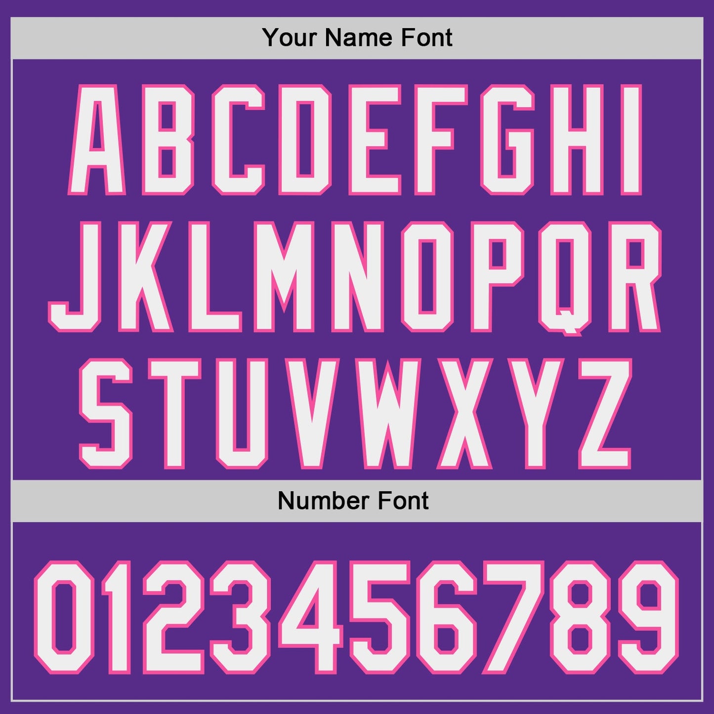 Custom Purple White-Pink Authentic Baseball Jersey view 5