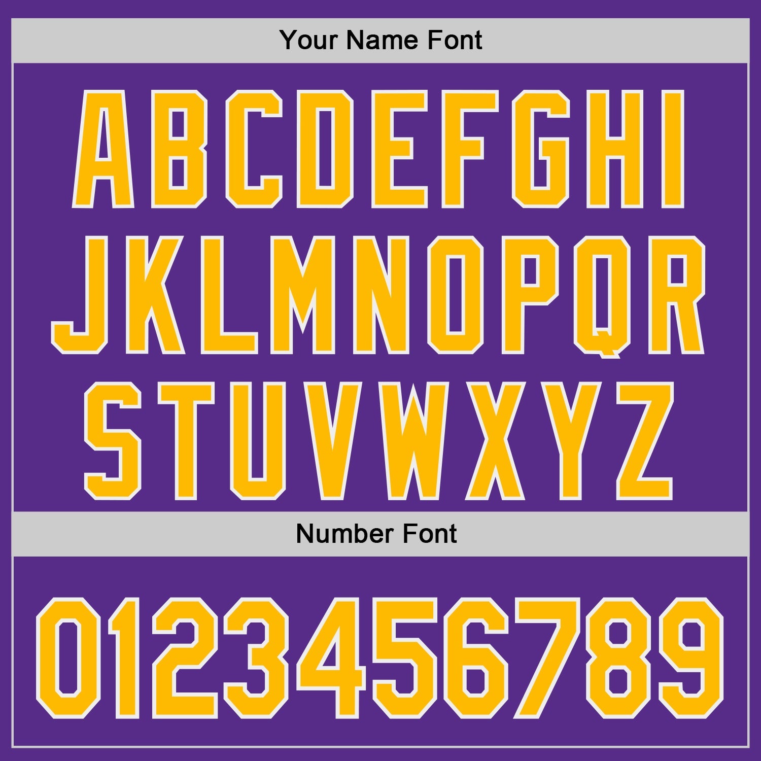 Custom Purple Gold-White Authentic Baseball Jersey view 5