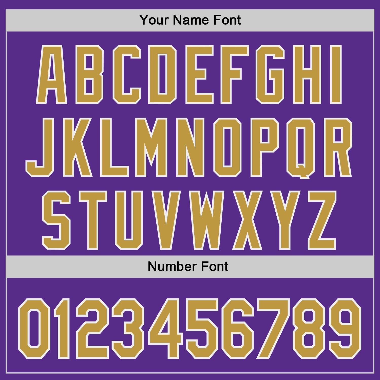 Custom Purple Old Gold-White Authentic Baseball Jersey view 5