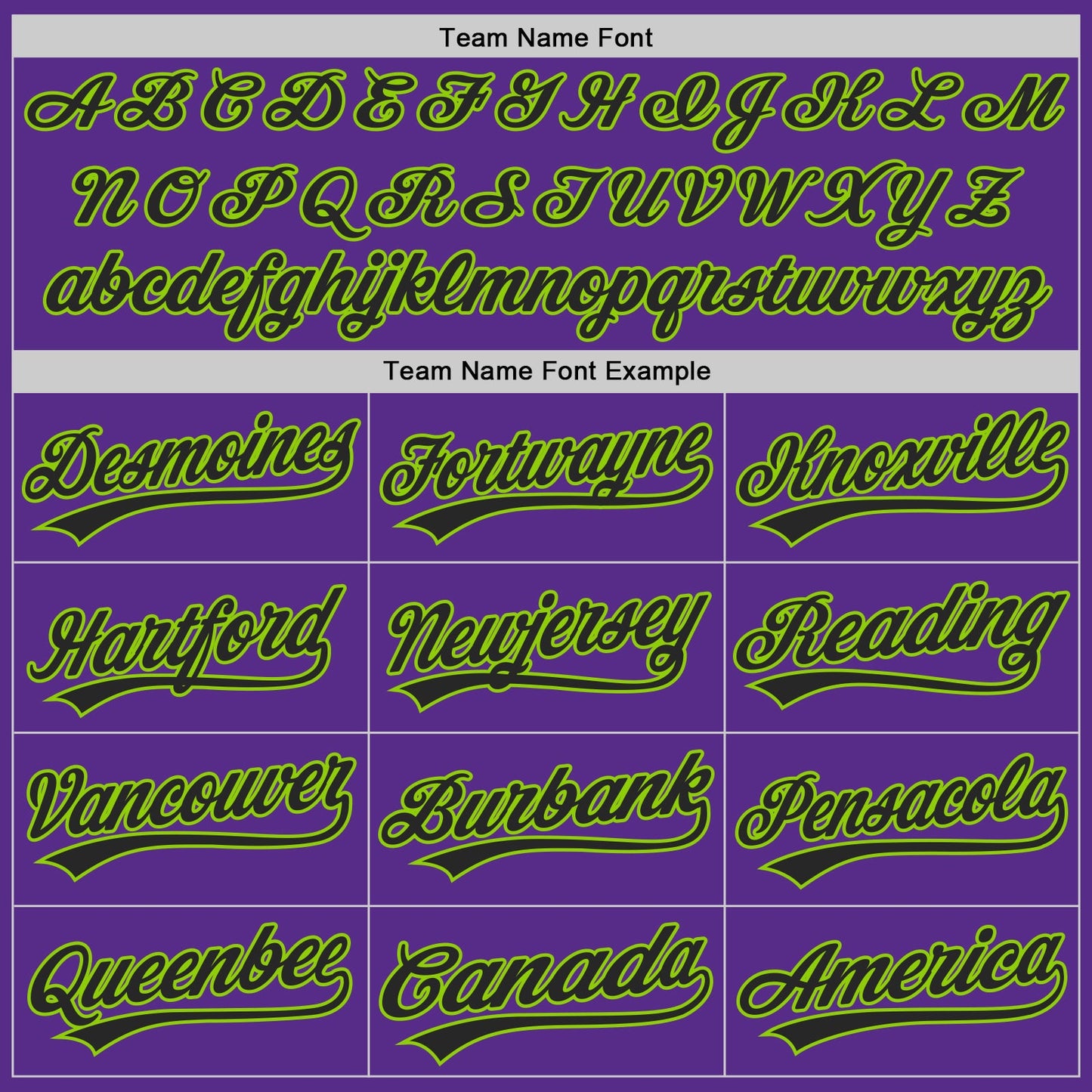 Custom Purple Black-Neon Green Authentic Baseball Jersey view 4