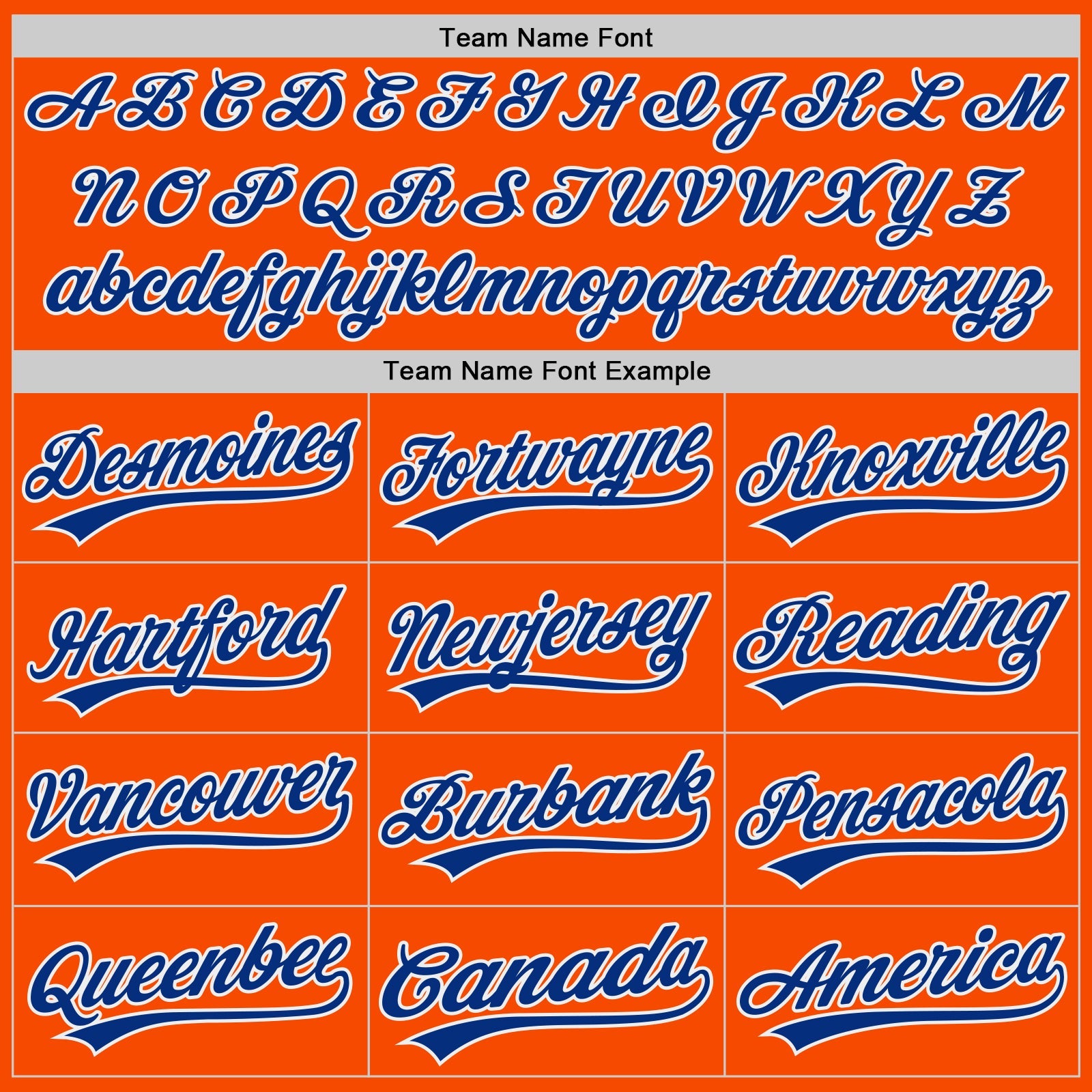 Custom Orange Royal-White Authentic Baseball Jersey view 4