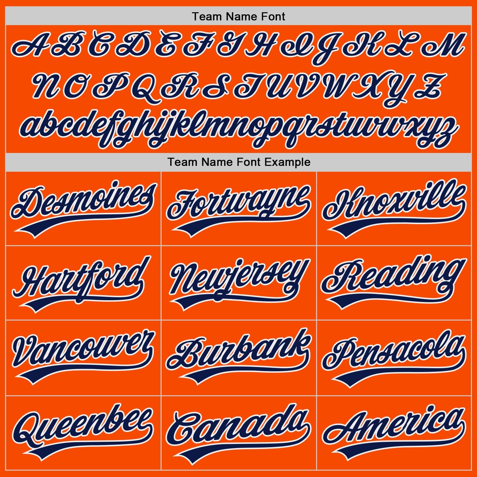 Custom Orange Navy-White Authentic Baseball Jersey view 4