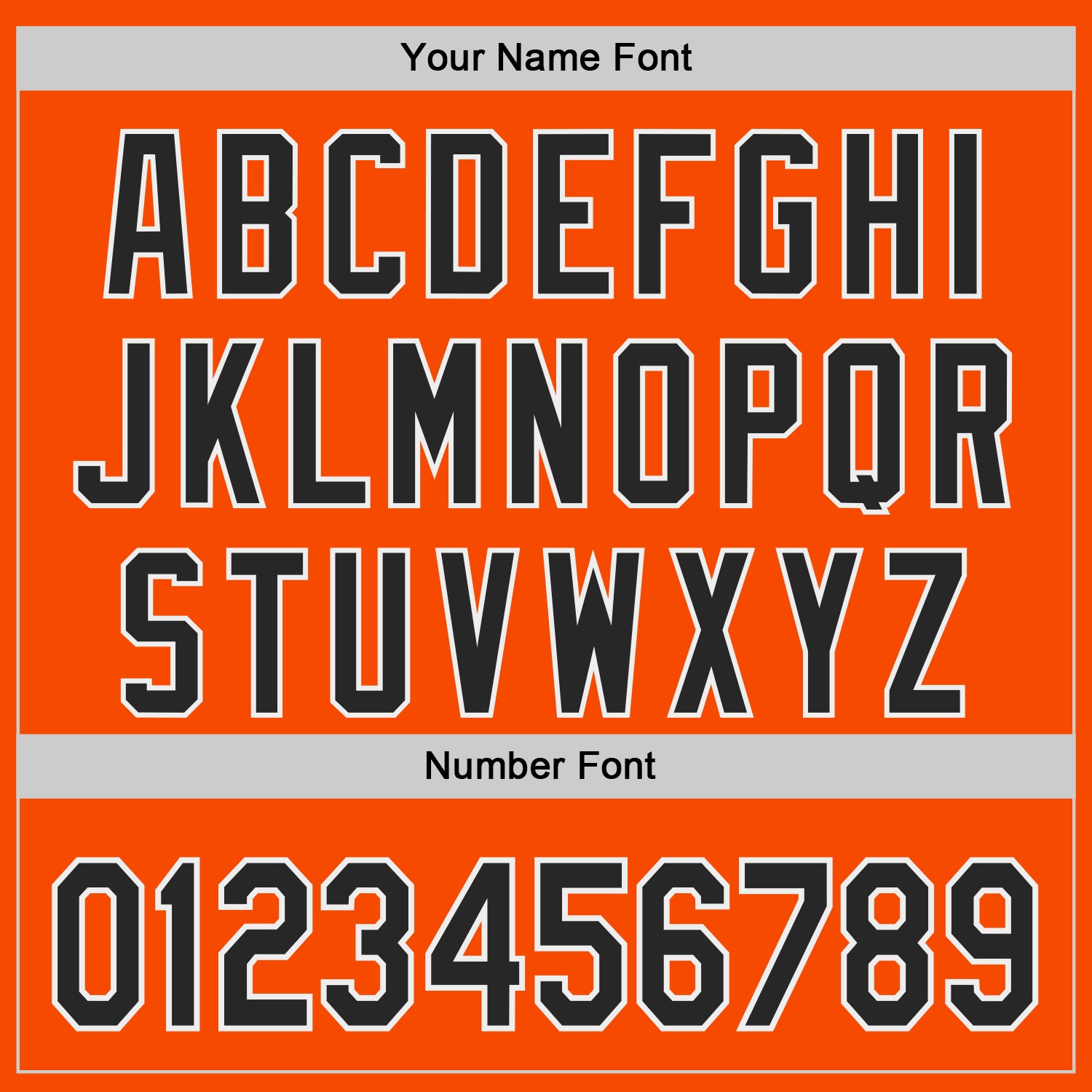 Custom Orange Black-White Authentic Baseball Jersey view 5