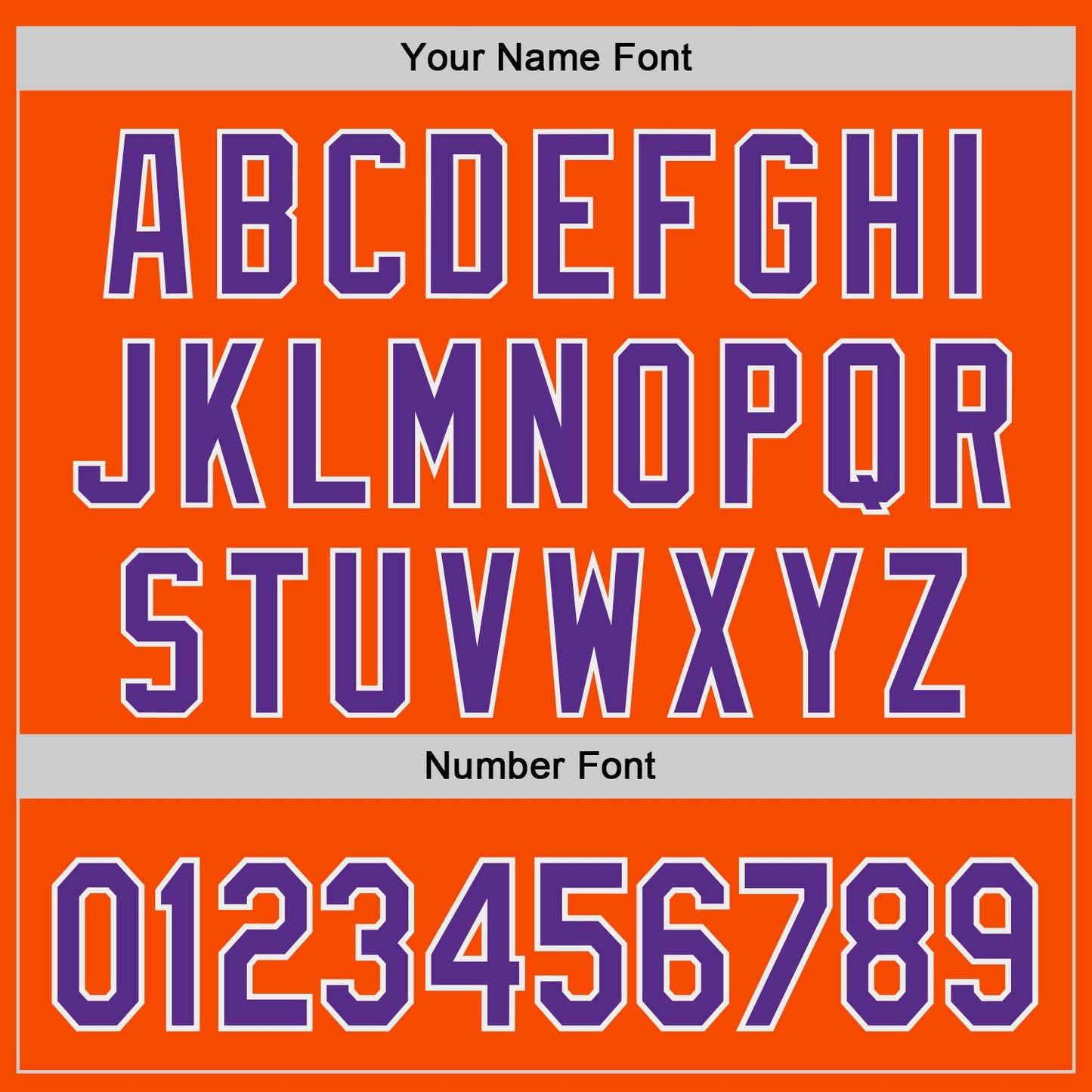Custom Orange Purple-White Authentic Baseball Jersey view 5