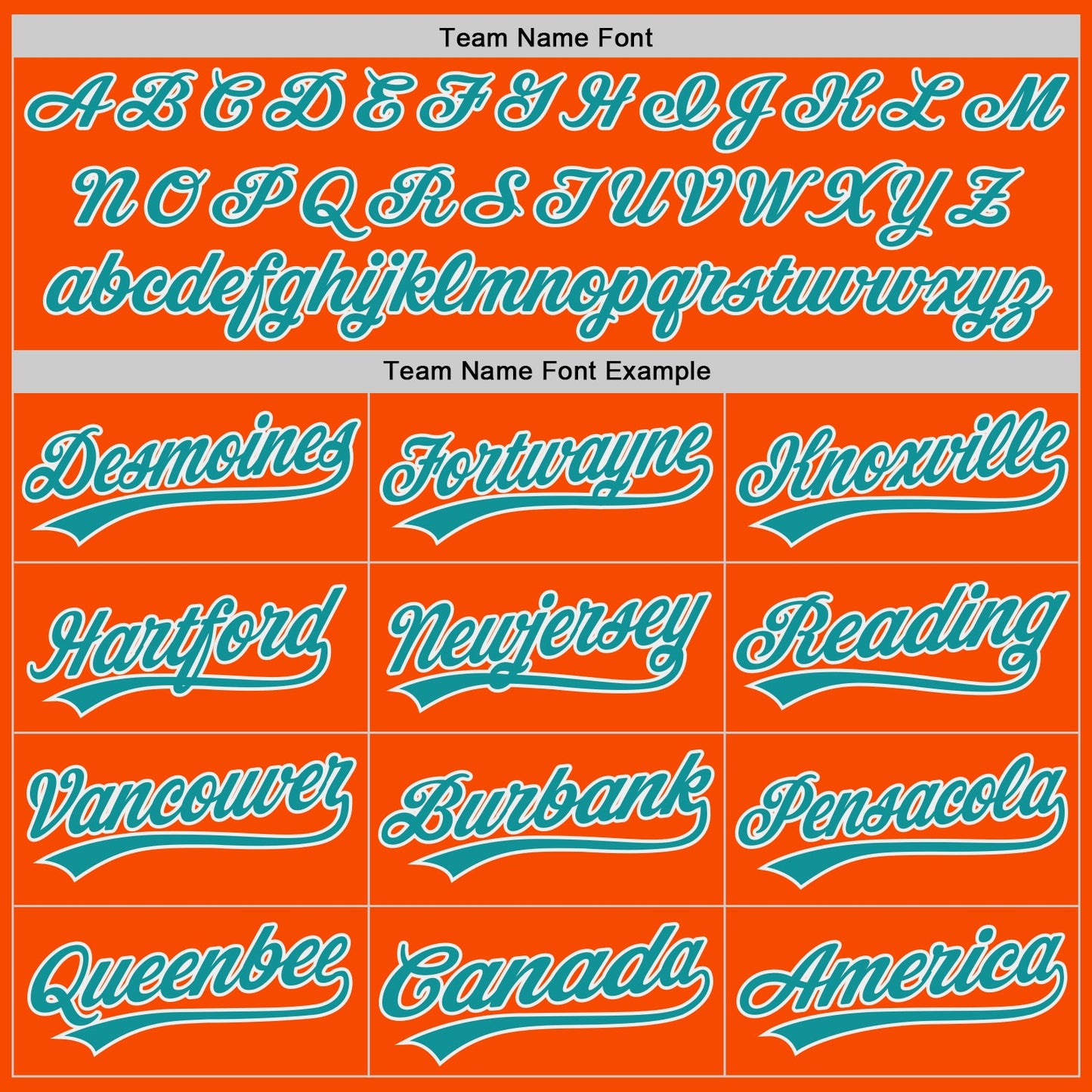 Custom Orange Teal-White Authentic Baseball Jersey view 4