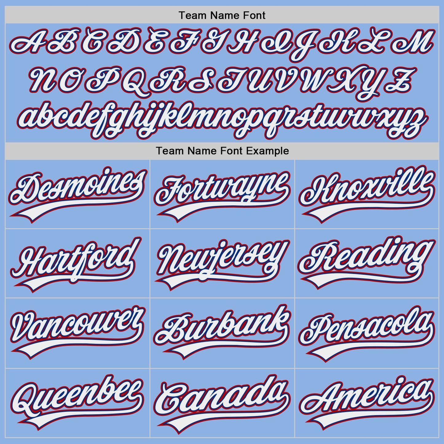 Custom Light Blue White Royal-Red Authentic Baseball Jersey view 4