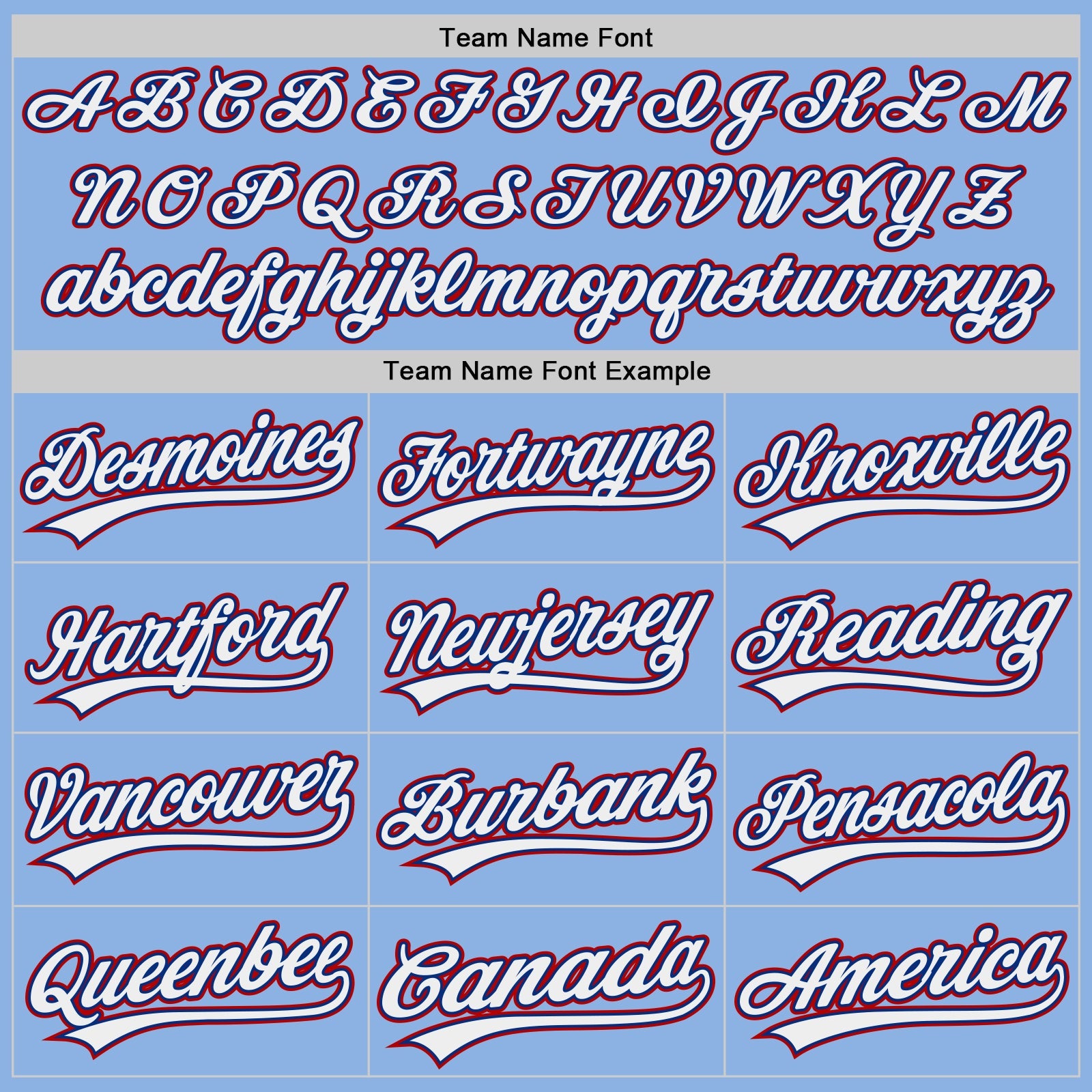 Custom Light Blue White Royal-Red Authentic Baseball Jersey view 4