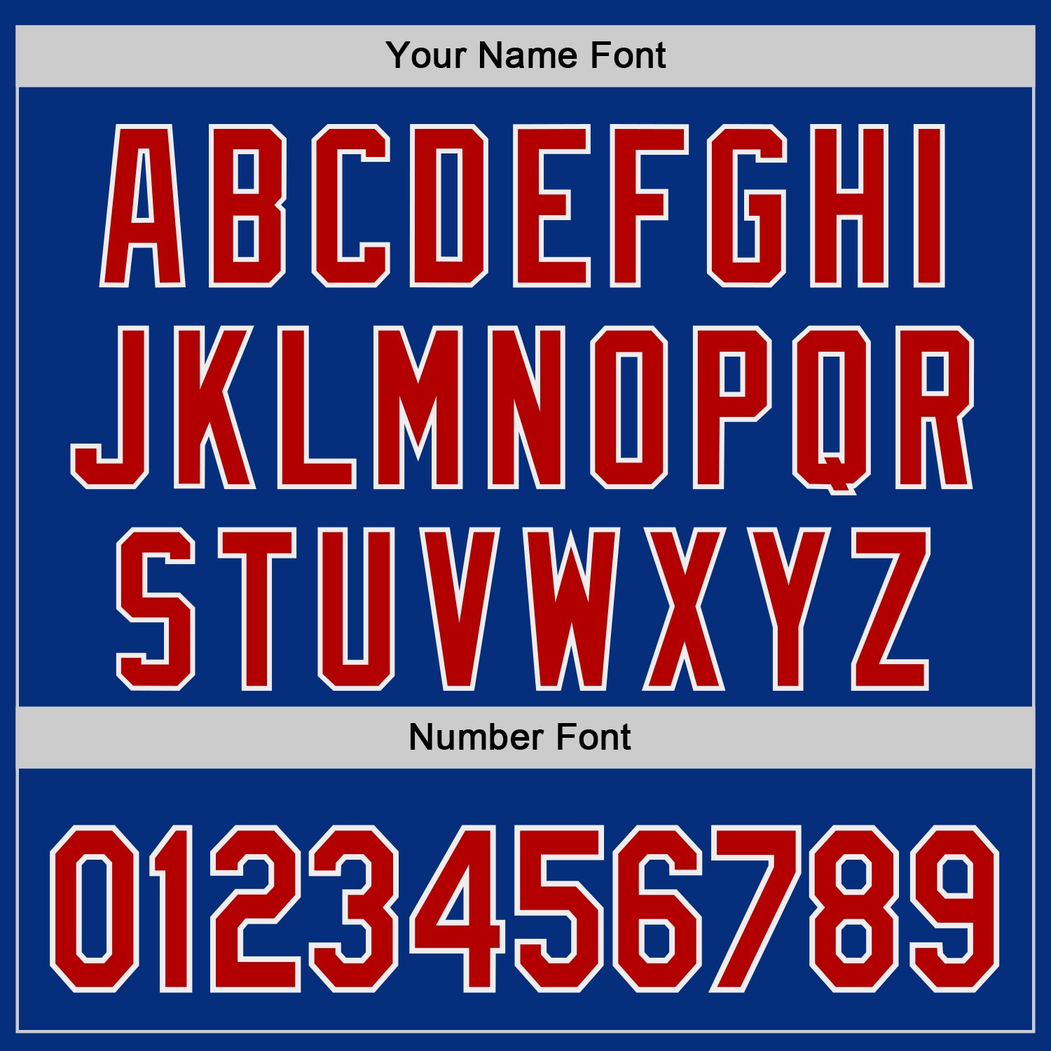 Custom Royal Red-White Authentic Baseball Jersey view 5