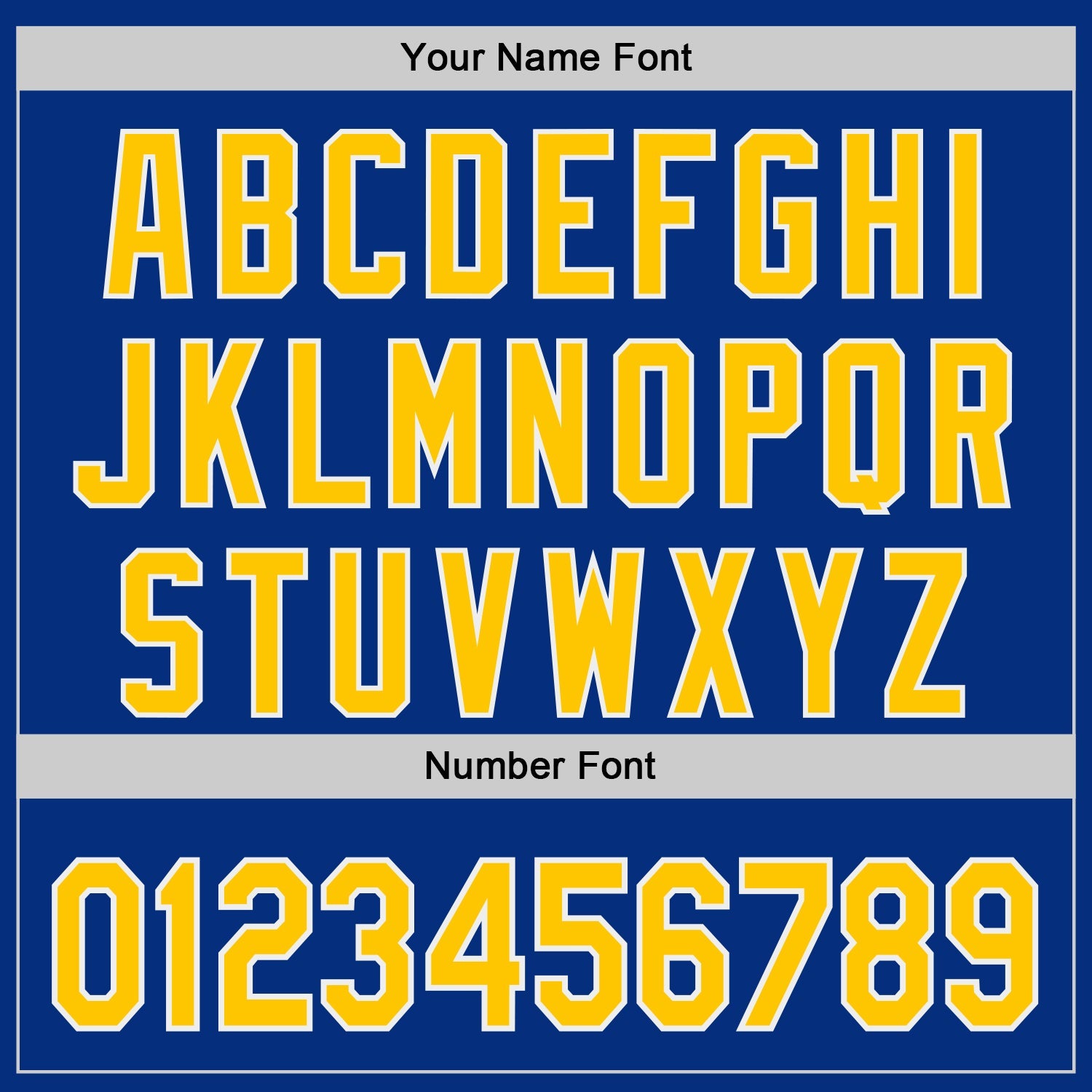 Custom Royal Yellow-White Authentic Baseball Jersey view 5