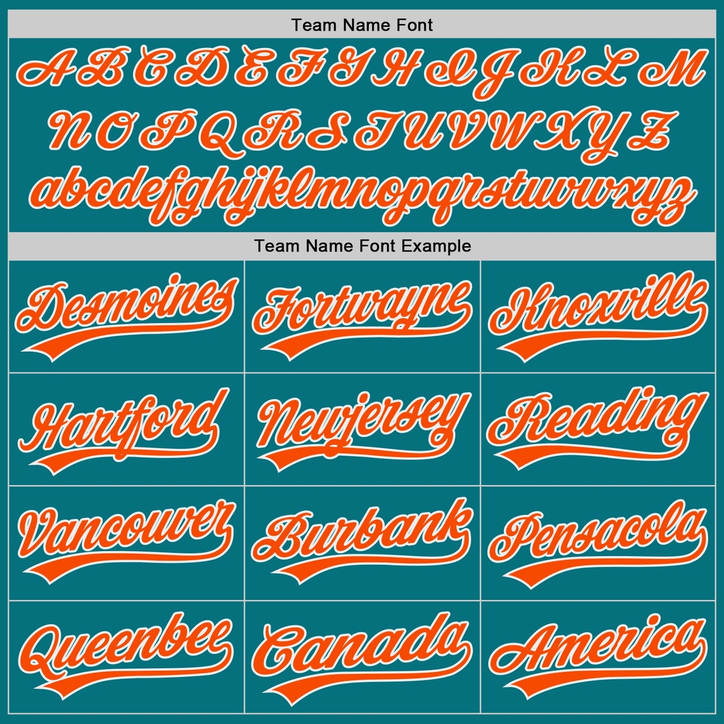 Custom Teal Orange-White Authentic Baseball Jersey view 4