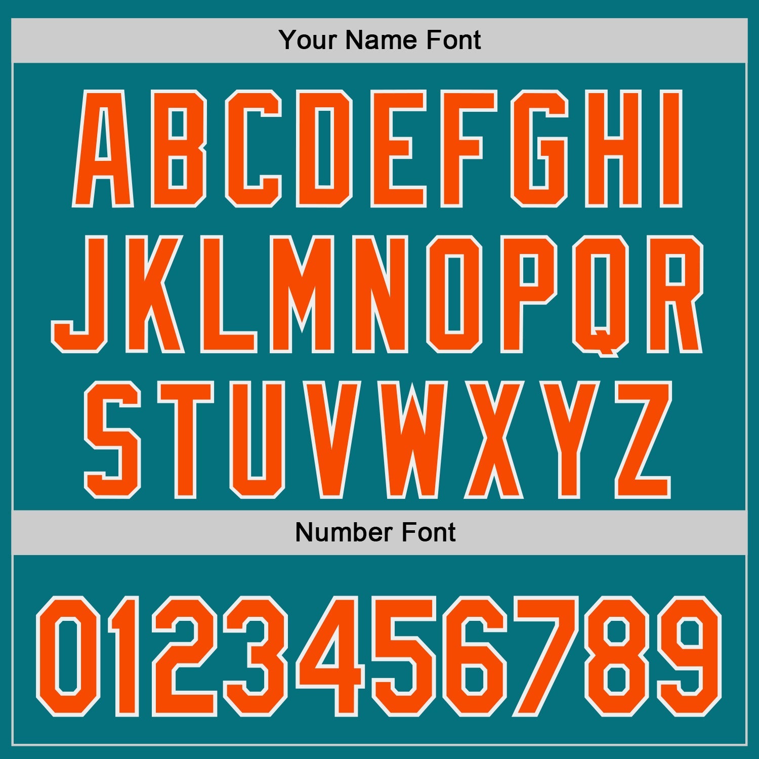 Custom Teal Orange-White Authentic Baseball Jersey view 5
