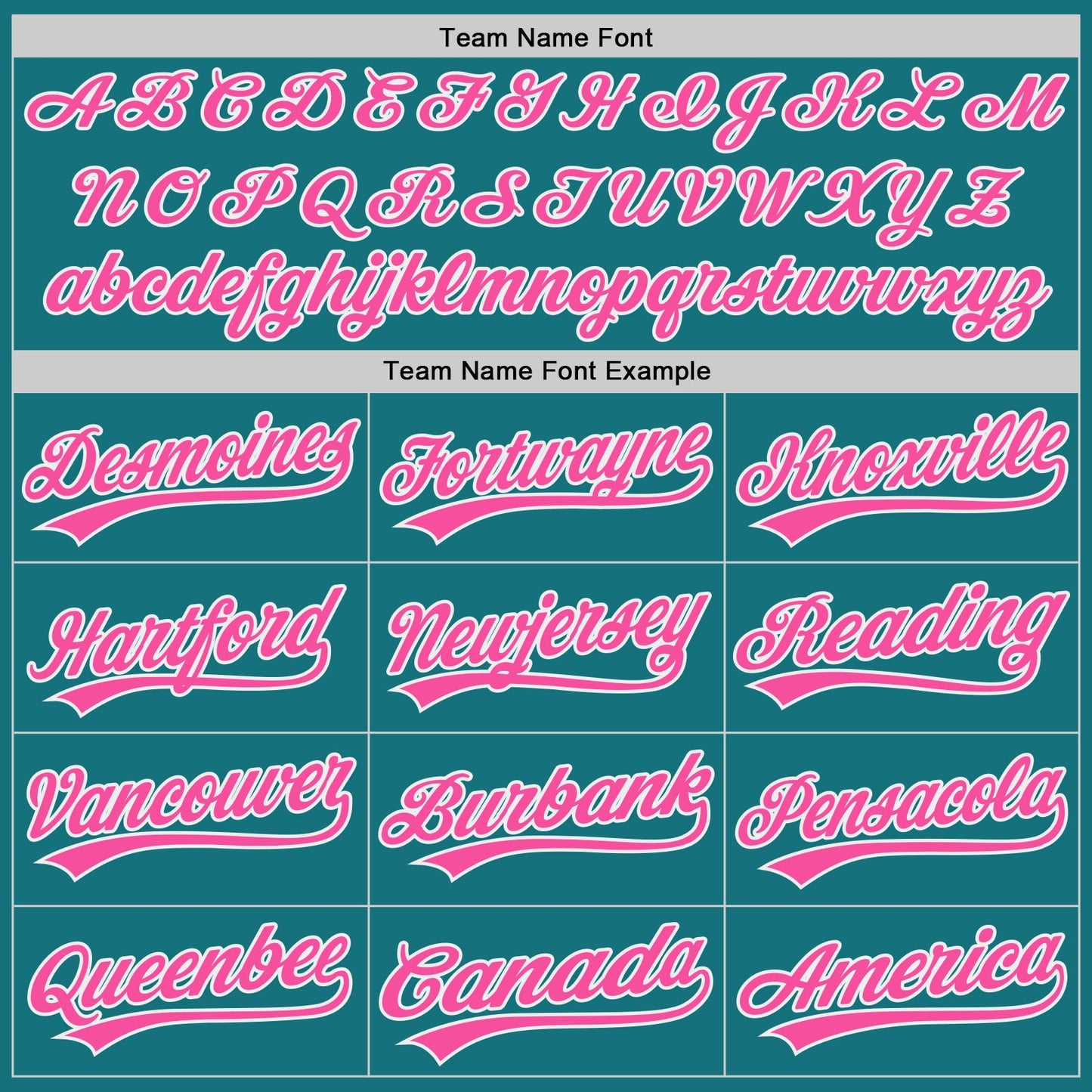 Custom Teal Pink-White Authentic Baseball Jersey view 4